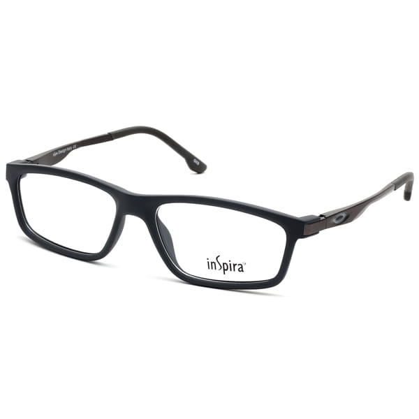 Inspira 2117K Frame Grey Male Full Metal — Grey frame