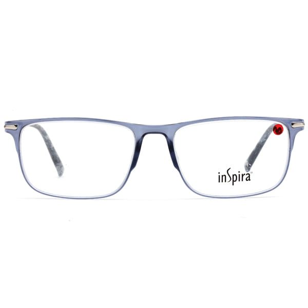 Inspira 2118C Frame Blue Unisex Full Metal Frame — Blue frame — view 5