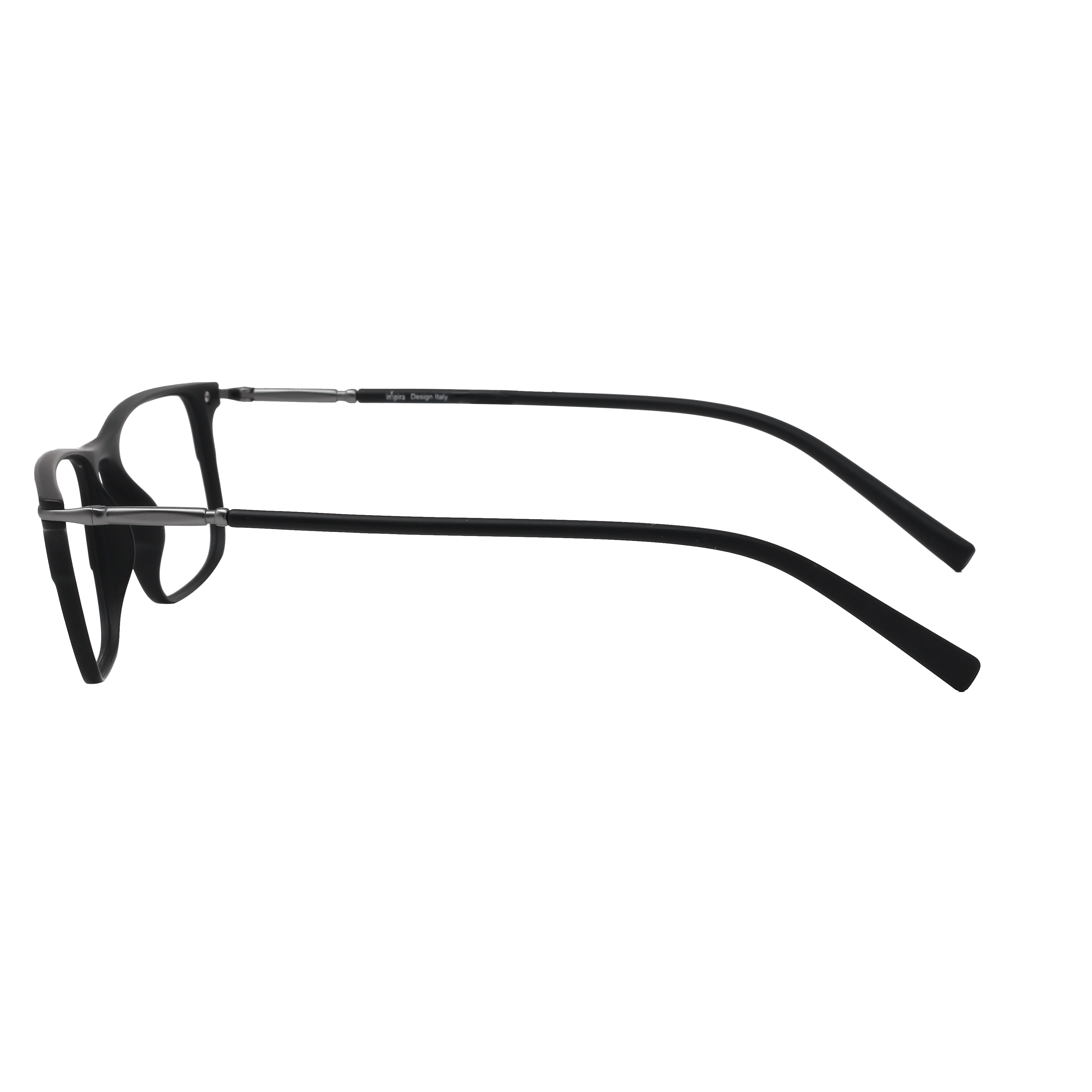 Inspira 2118C Frame Black Unisex Full Metal Frame — Black frame — view 14