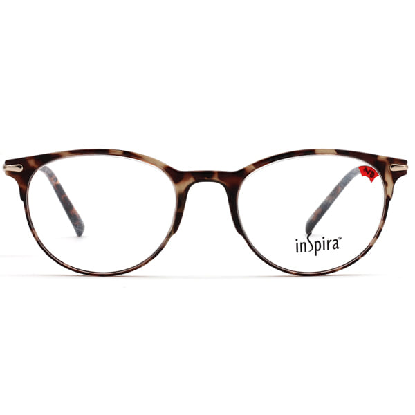 Inspira 1918C Frame Brown Unisex Full Metal Frame — view 6