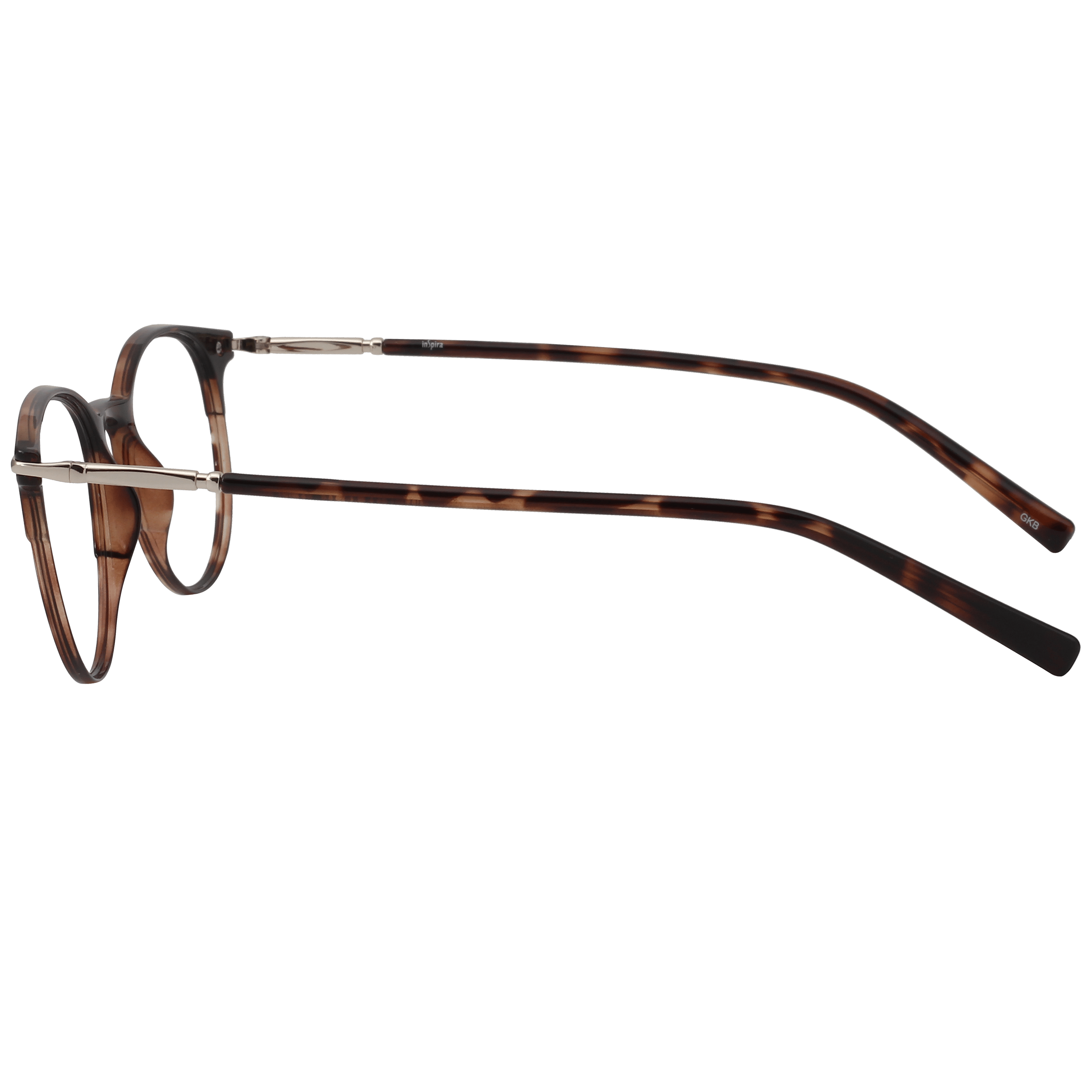 Inspira 1918C Frame Brown Unisex Full Metal Frame — view 14
