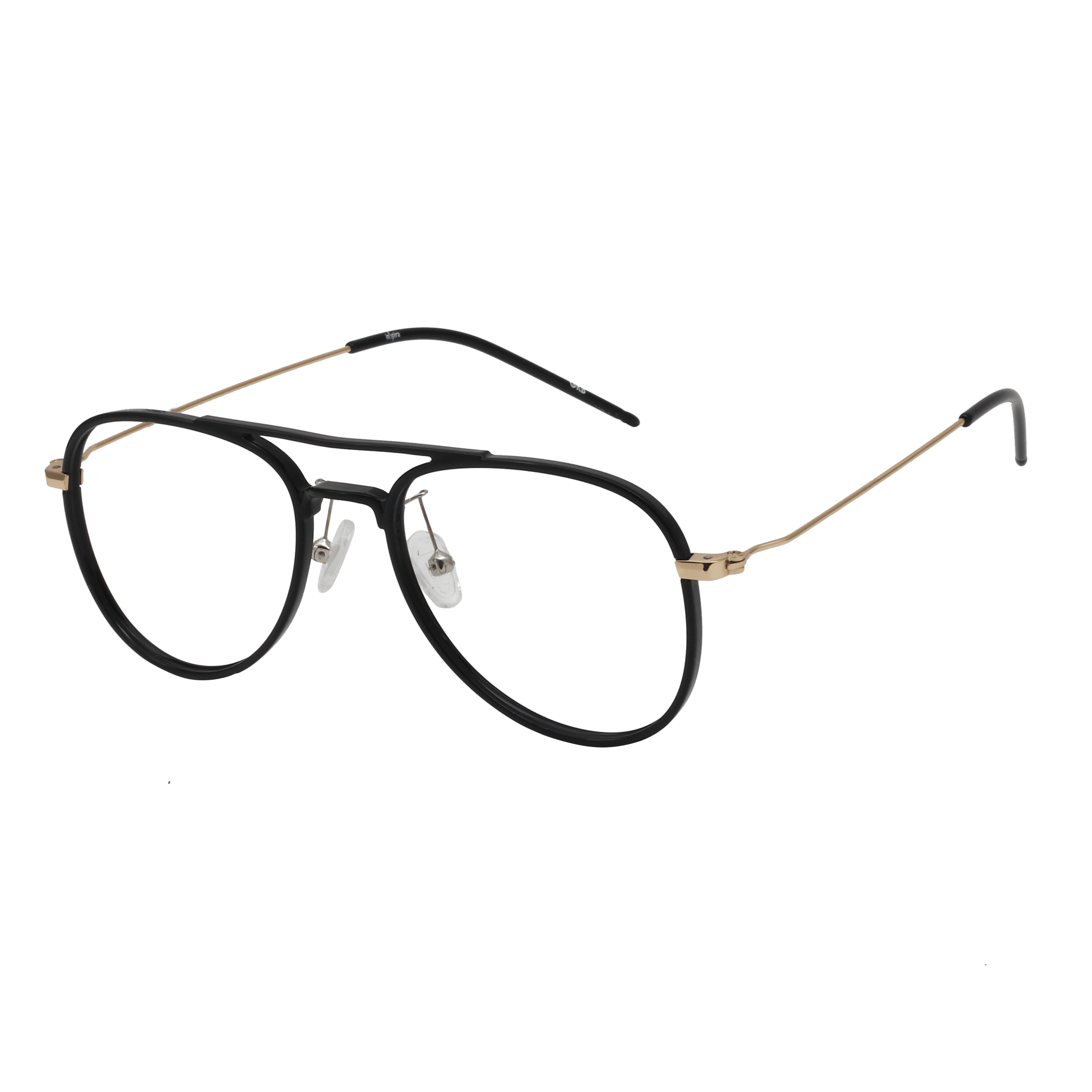 Inspira 0419DO Frame Black Unisex Full Metal — Black frame