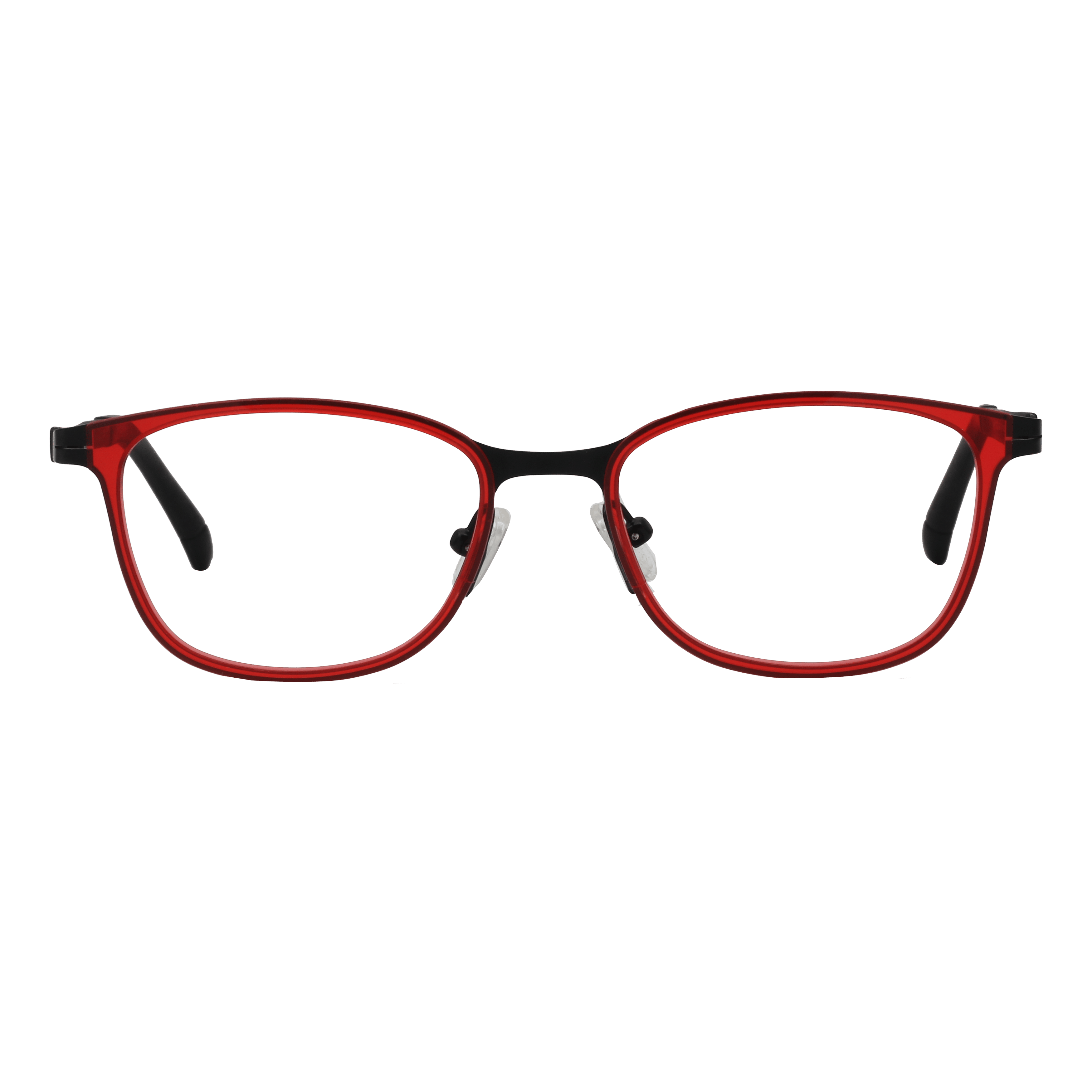 Inspira 1119DO/7044 Frame Red Unisex Full Shell Frame — Red frame — view 4