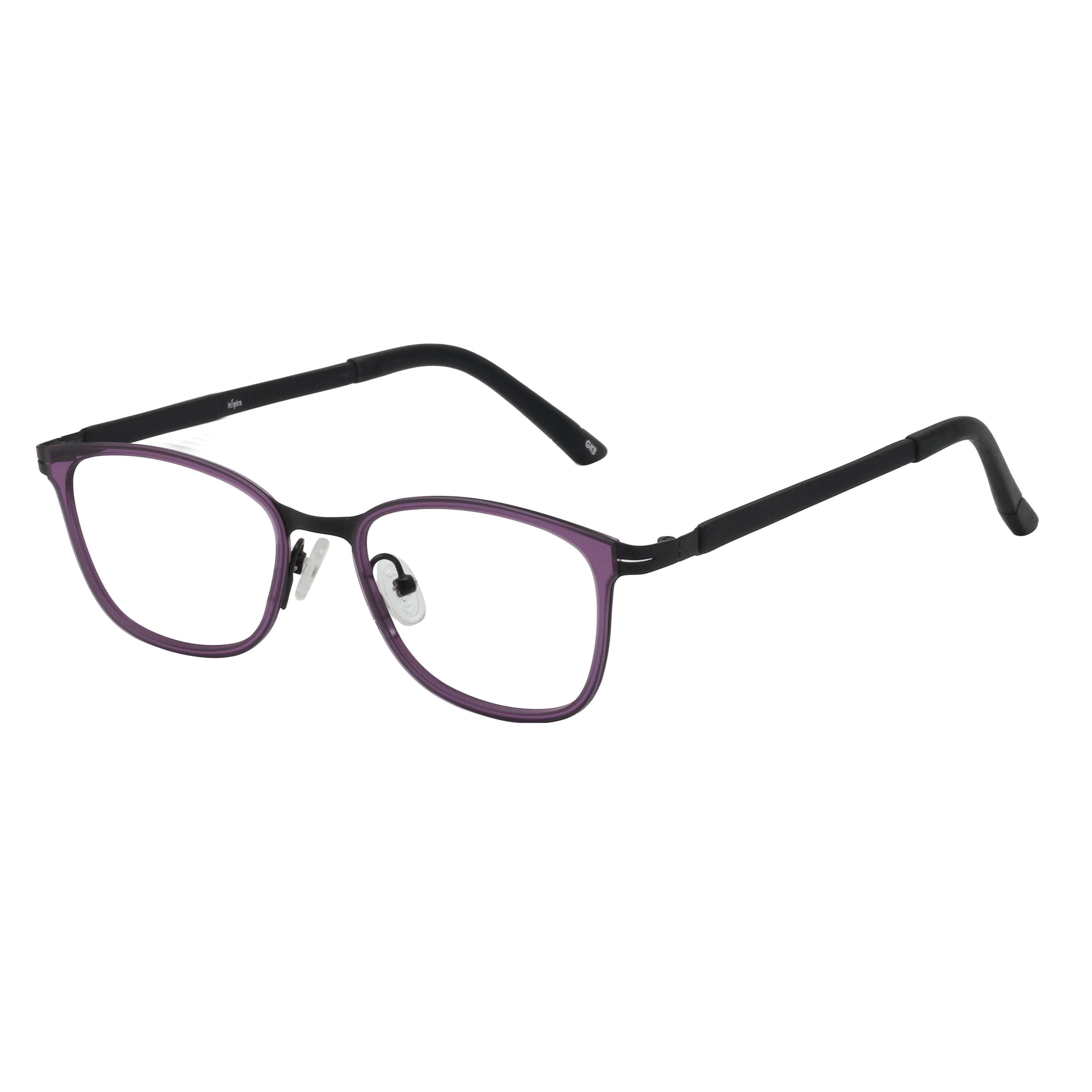 Inspira 1119DO/7044 Frame Violet Unisex Full Shell Frame — view 2