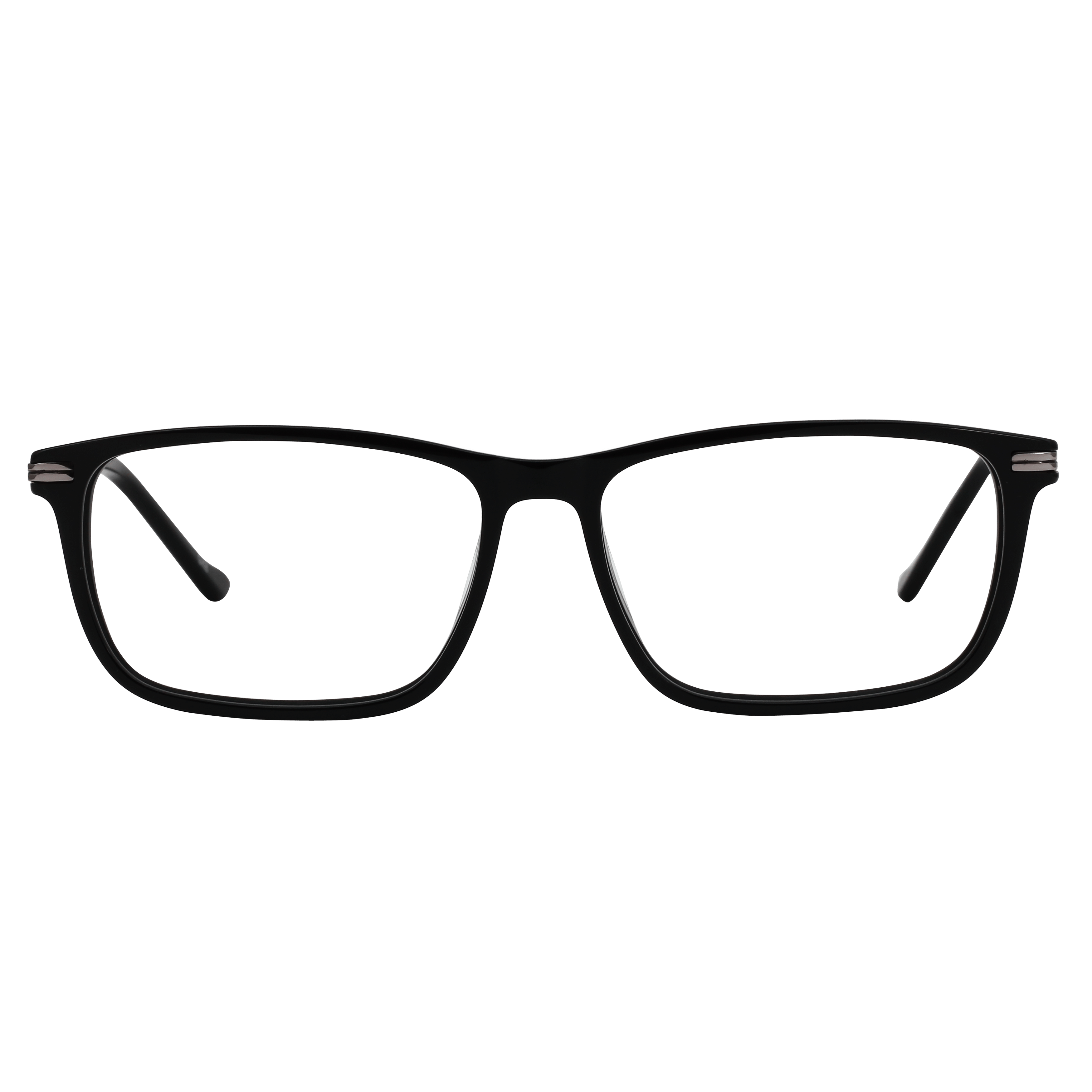 Inspira 4218AC Frame Black Male Full Metal Frame — Black frame — view 3
