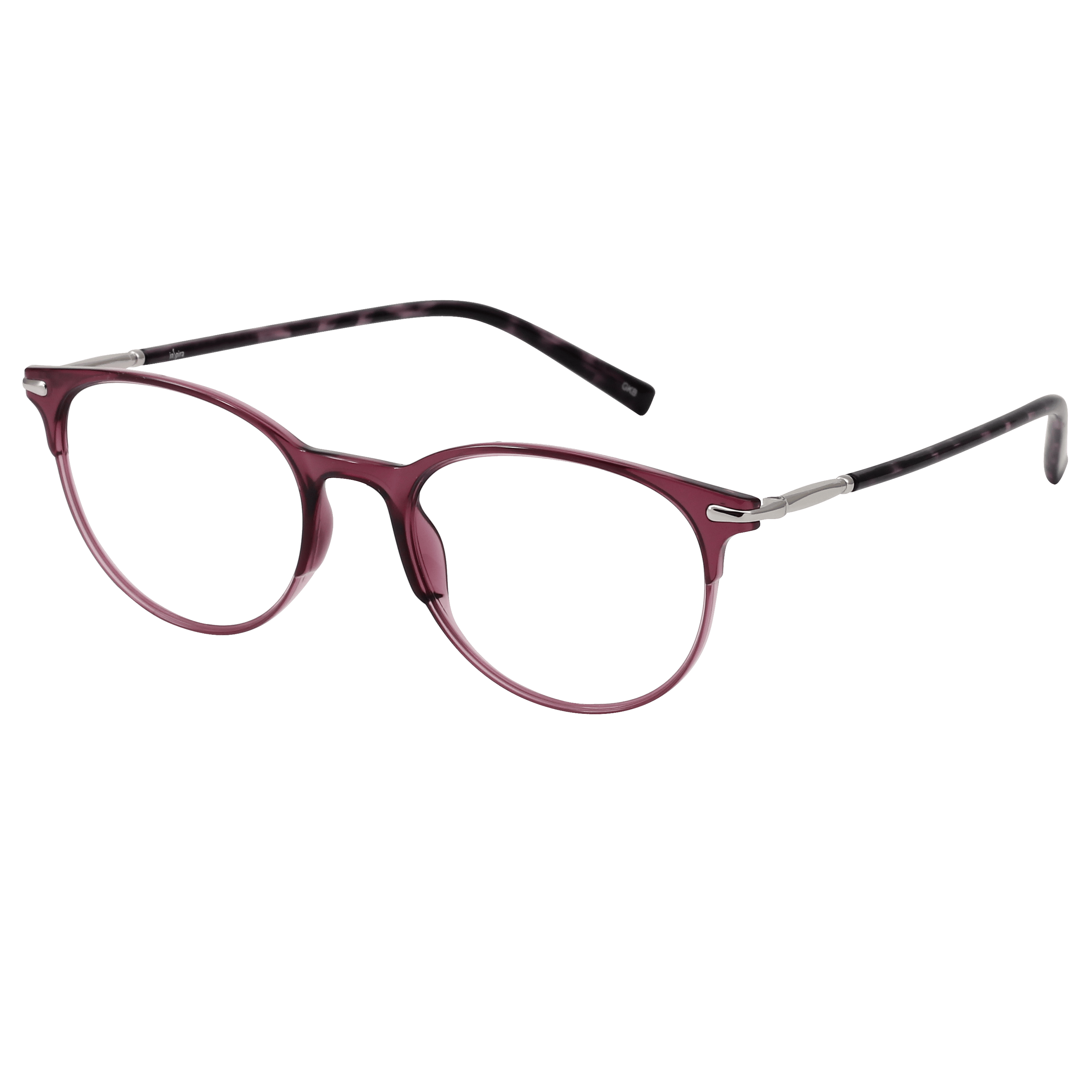 Inspira 1918C Frame Pink Unisex Full Metal Frame — Pink frame — view 2