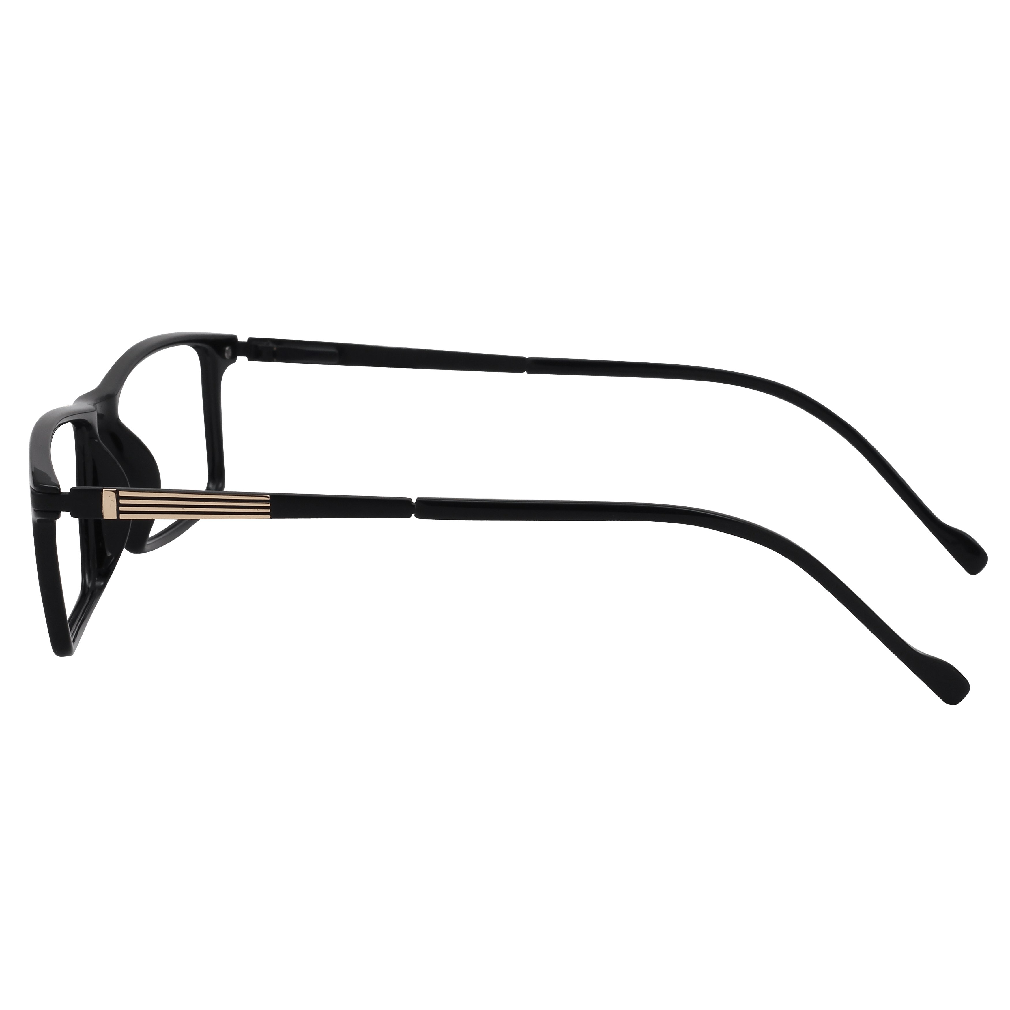 Inspira 19335 Frame Black Unisex Full Metal Frame — Black frame — view 6