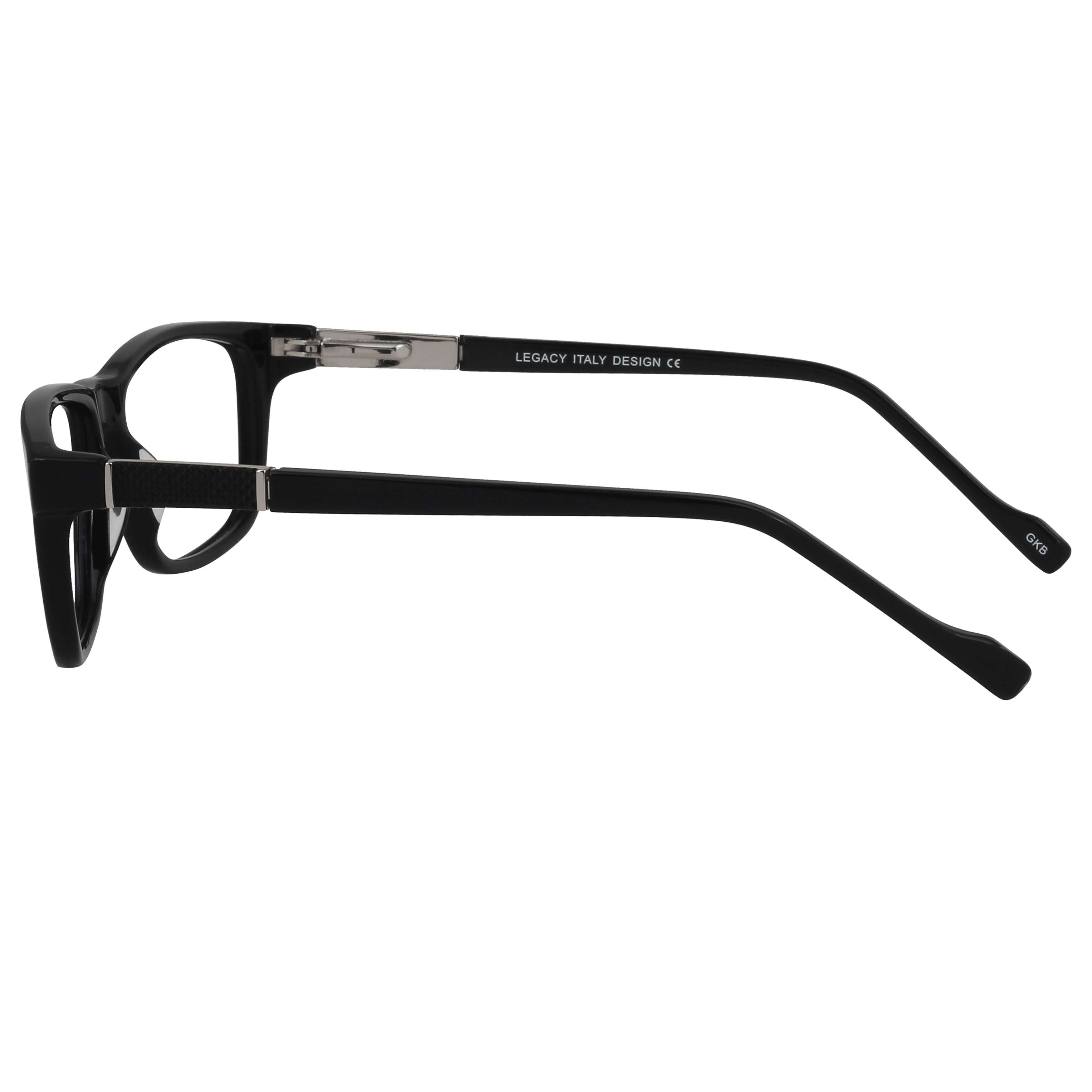 Inspira 1615N Frame Black Male Full Metal Frame — Black frame — view 5