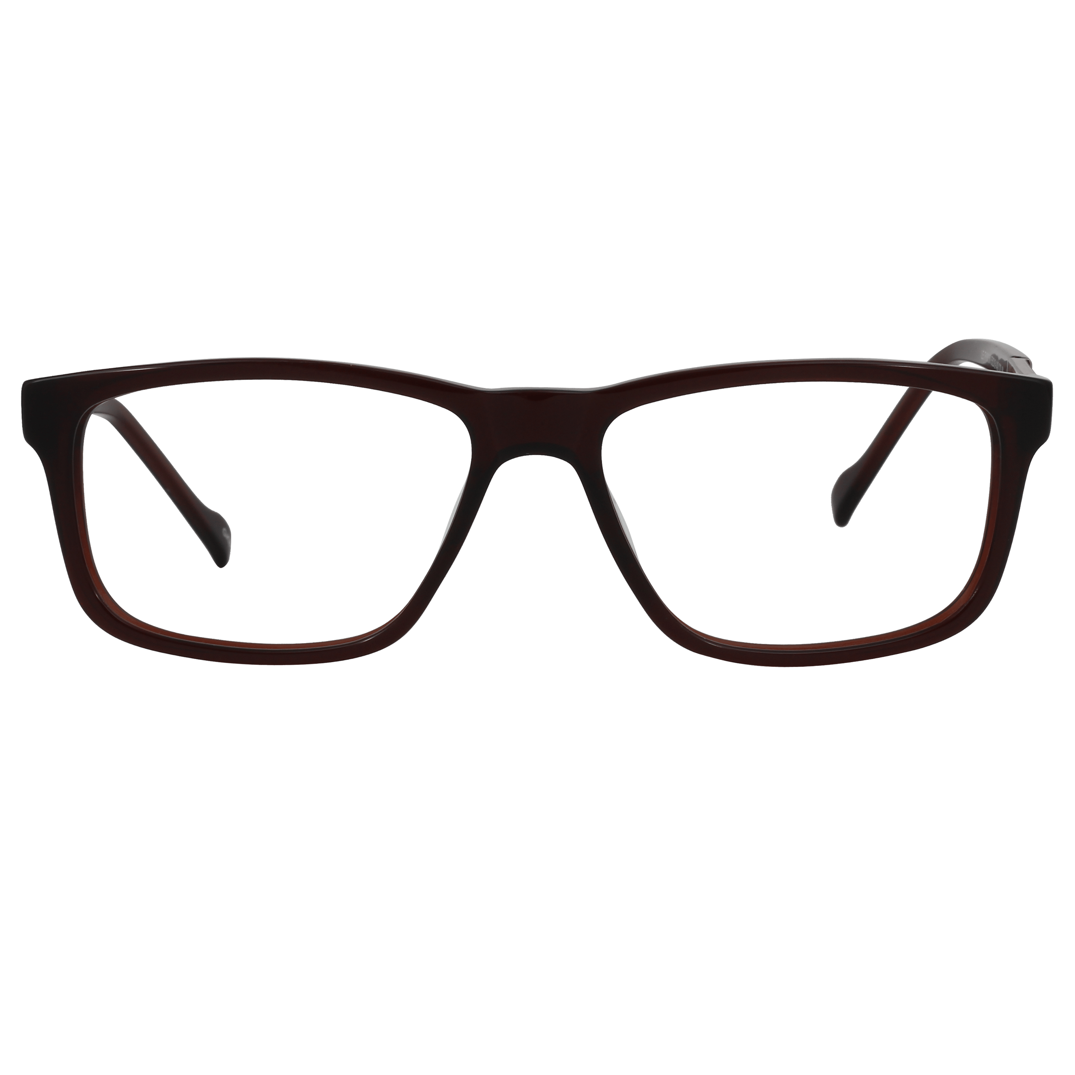 Inspira 1615N Frame Brown Male Full Metal Frame — Brown frame — view 3