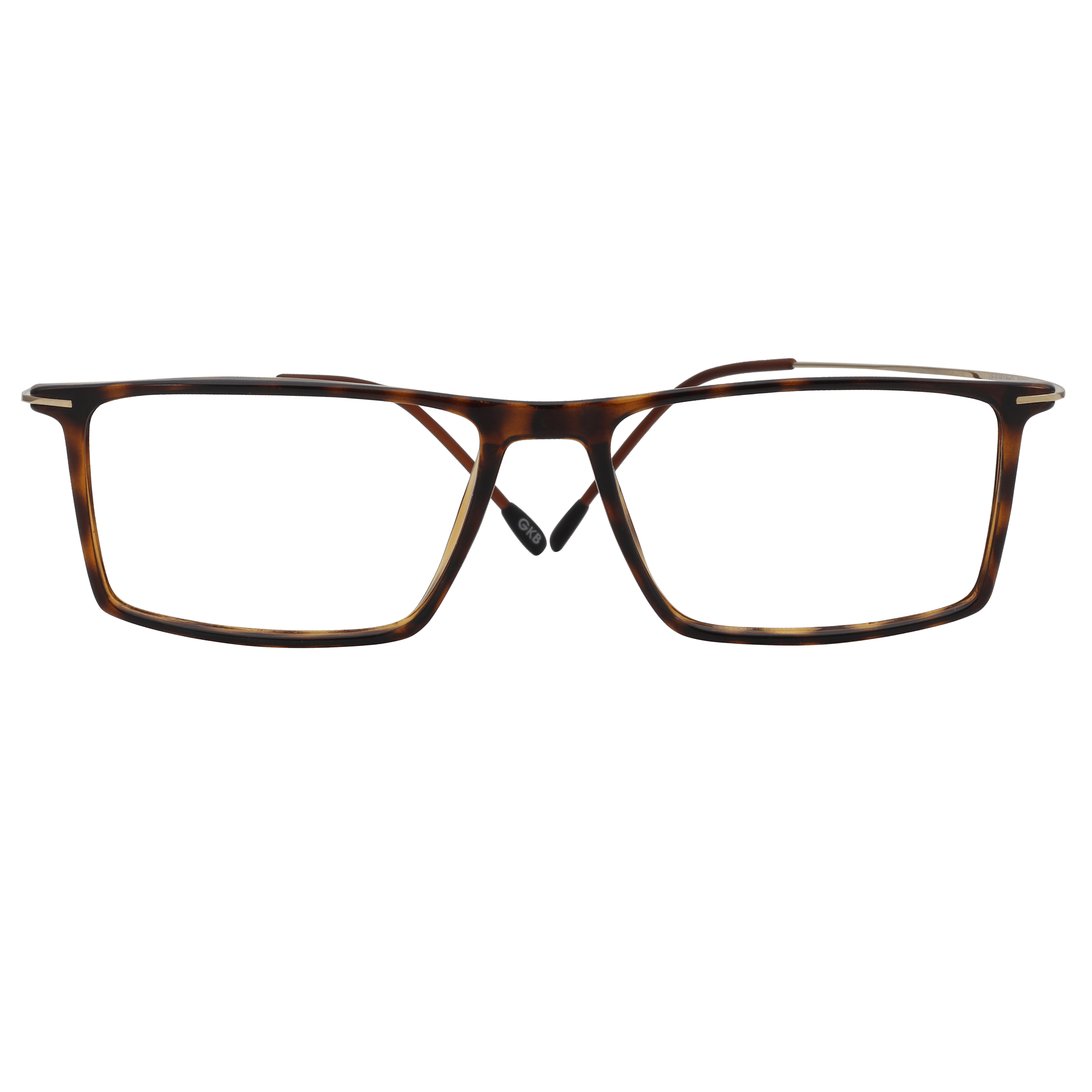Inspira 3518HG Frame Tortoise Male Full Titanium Frame — Tortoise frame — view 3