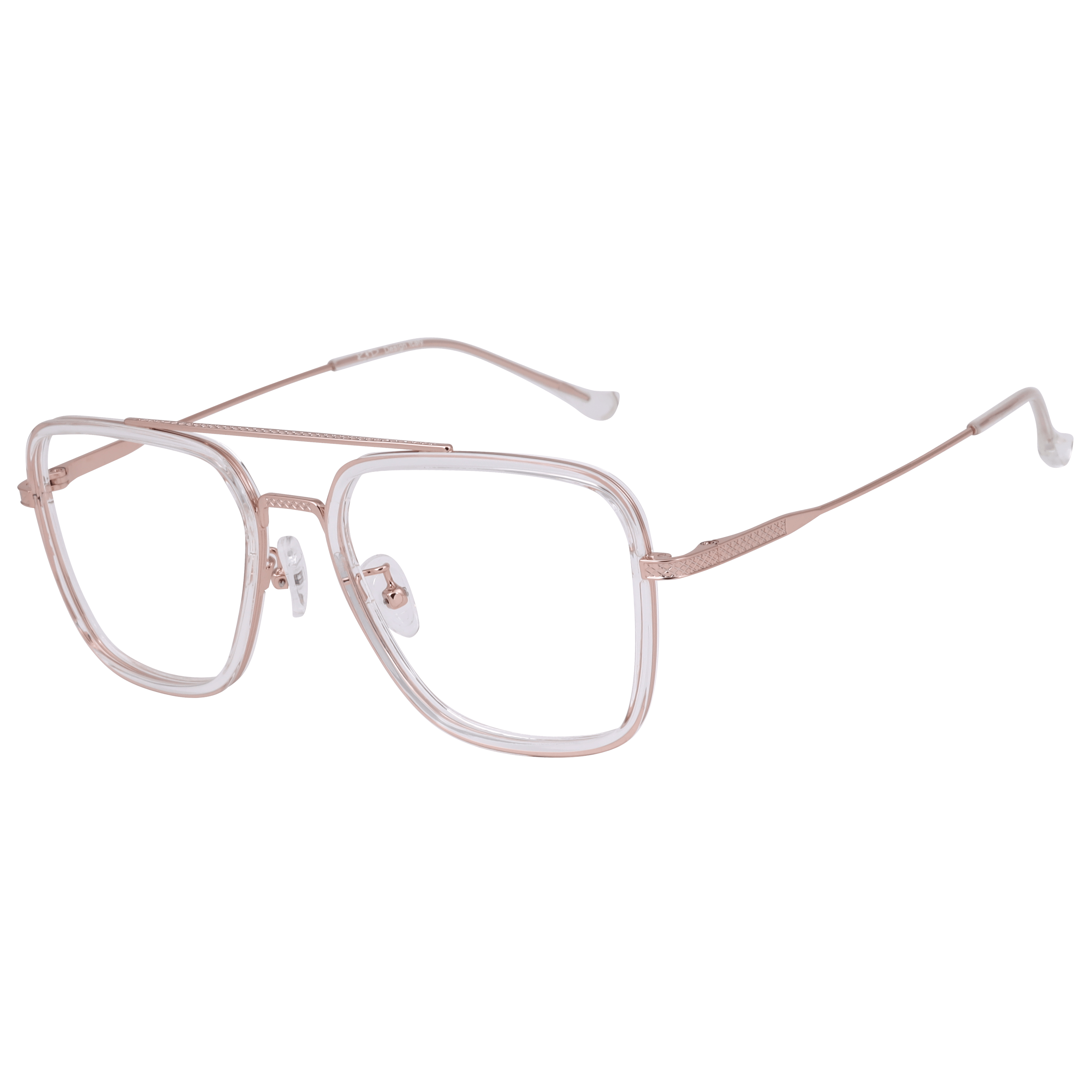 Inspira 50265 Frame Transparent Male Full Metal — Transparent frame