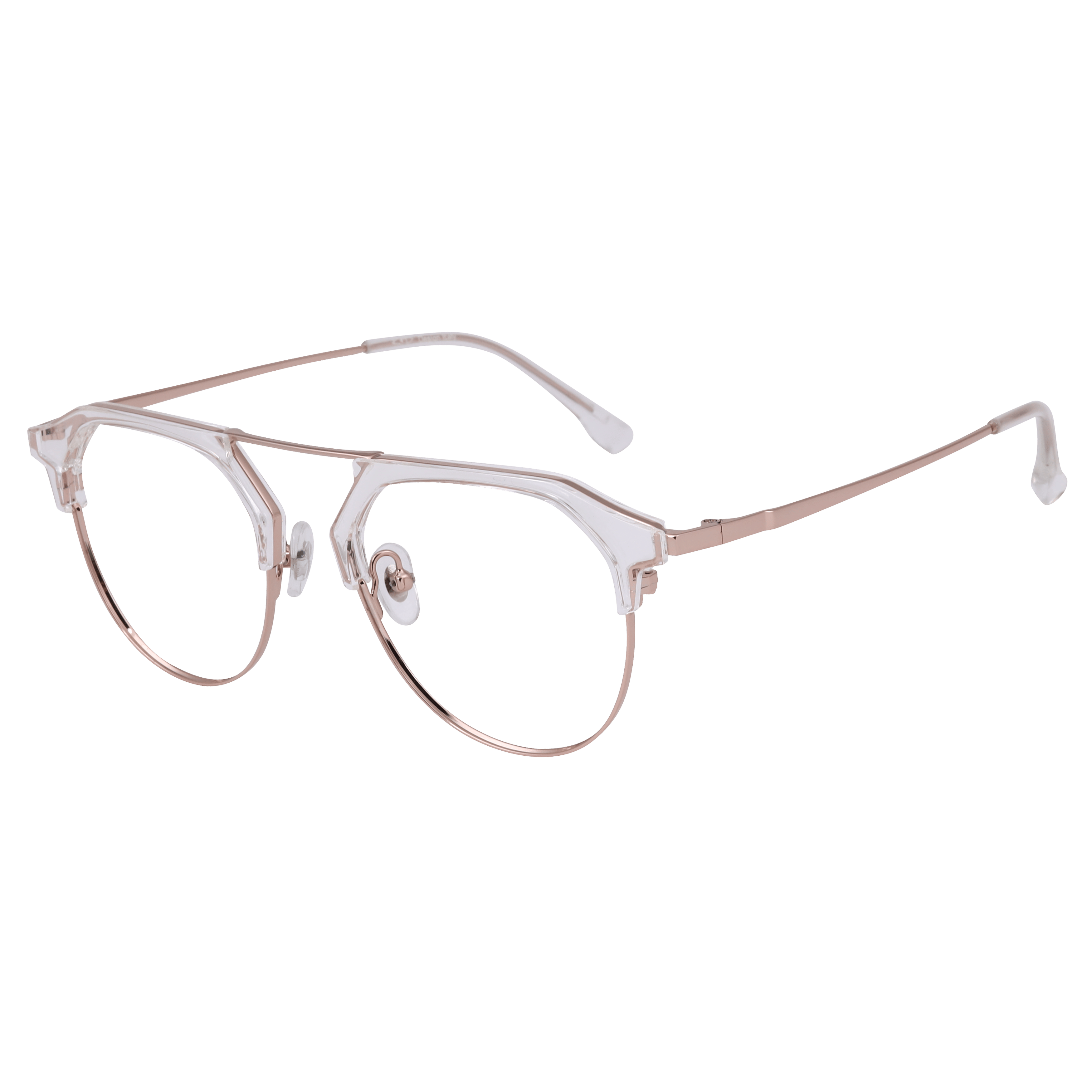 Inspira 50295 Frame Transparent Unisex Full Metal — Transparent frame