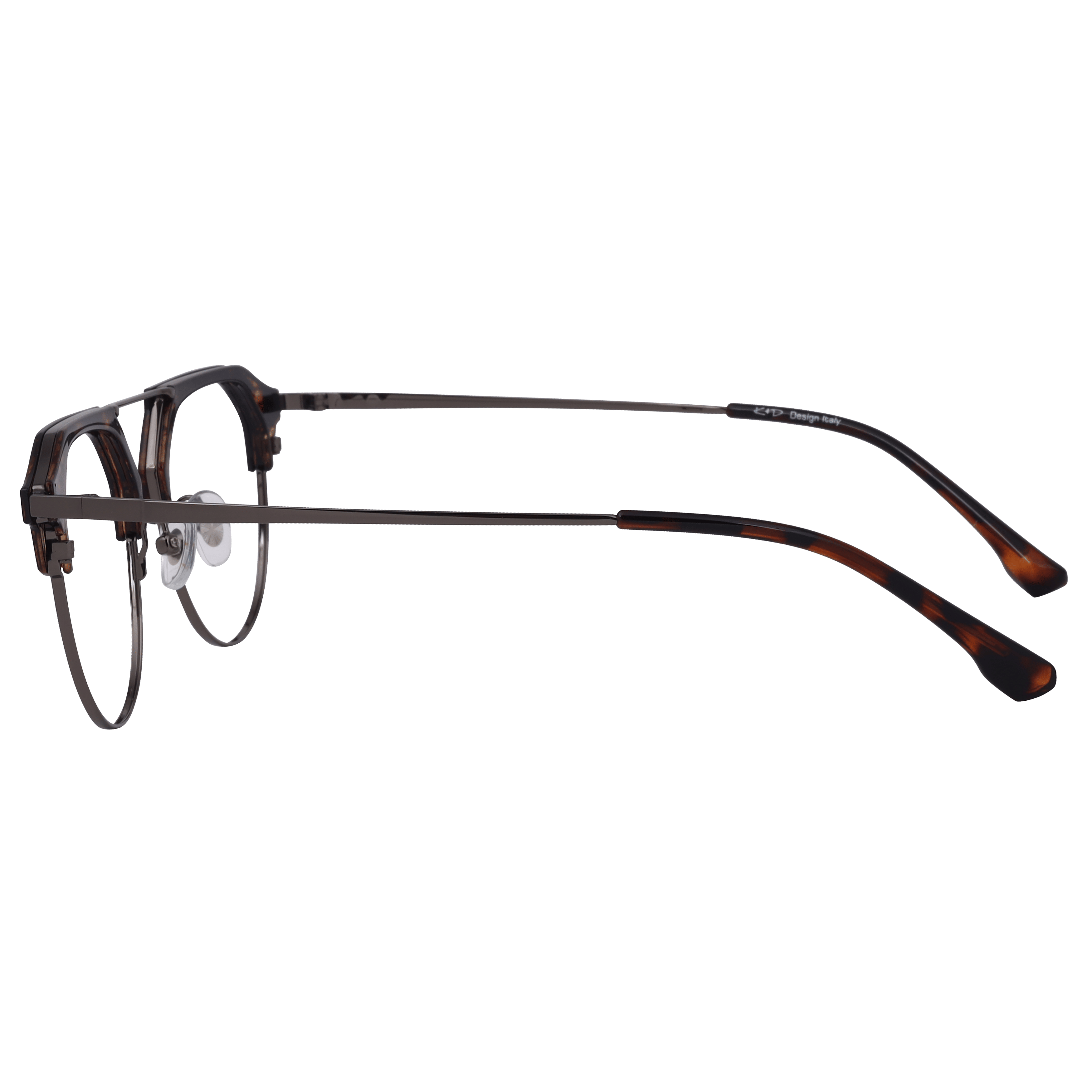 Inspira 50295 Frame Tortoise Unisex Full Metal Frame — Tortoise frame — view 3