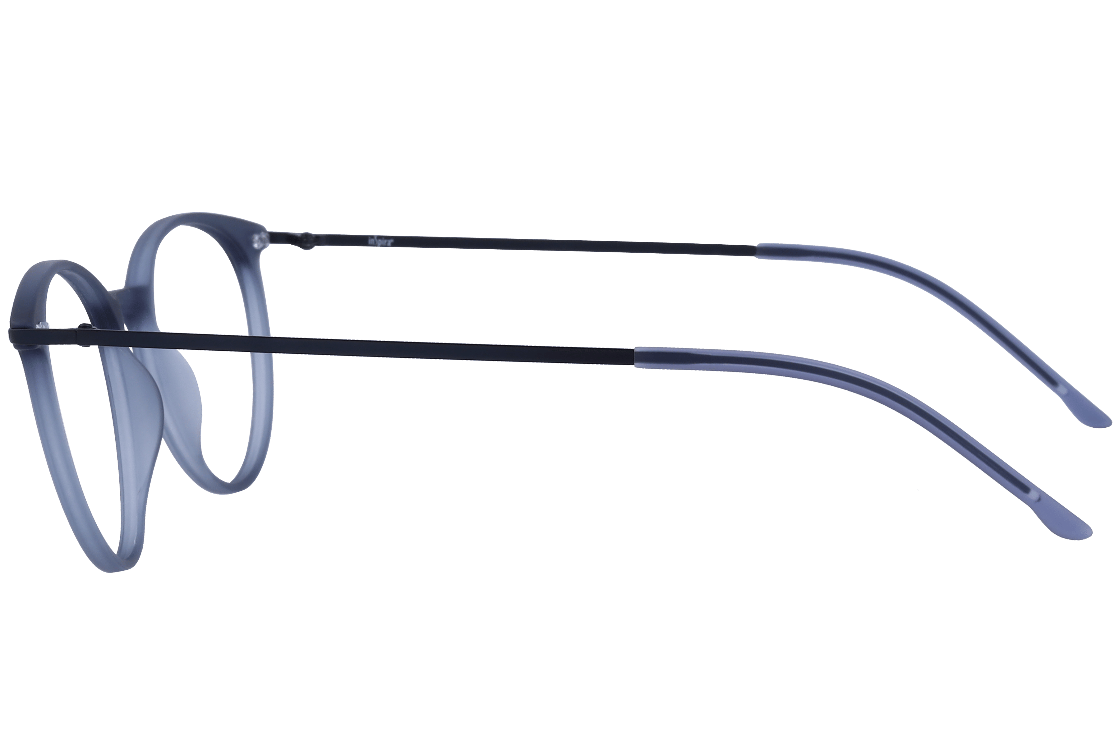 Inspira 6541 Frame Blue Unisex Full Metal Frame — Blue frame — view 3