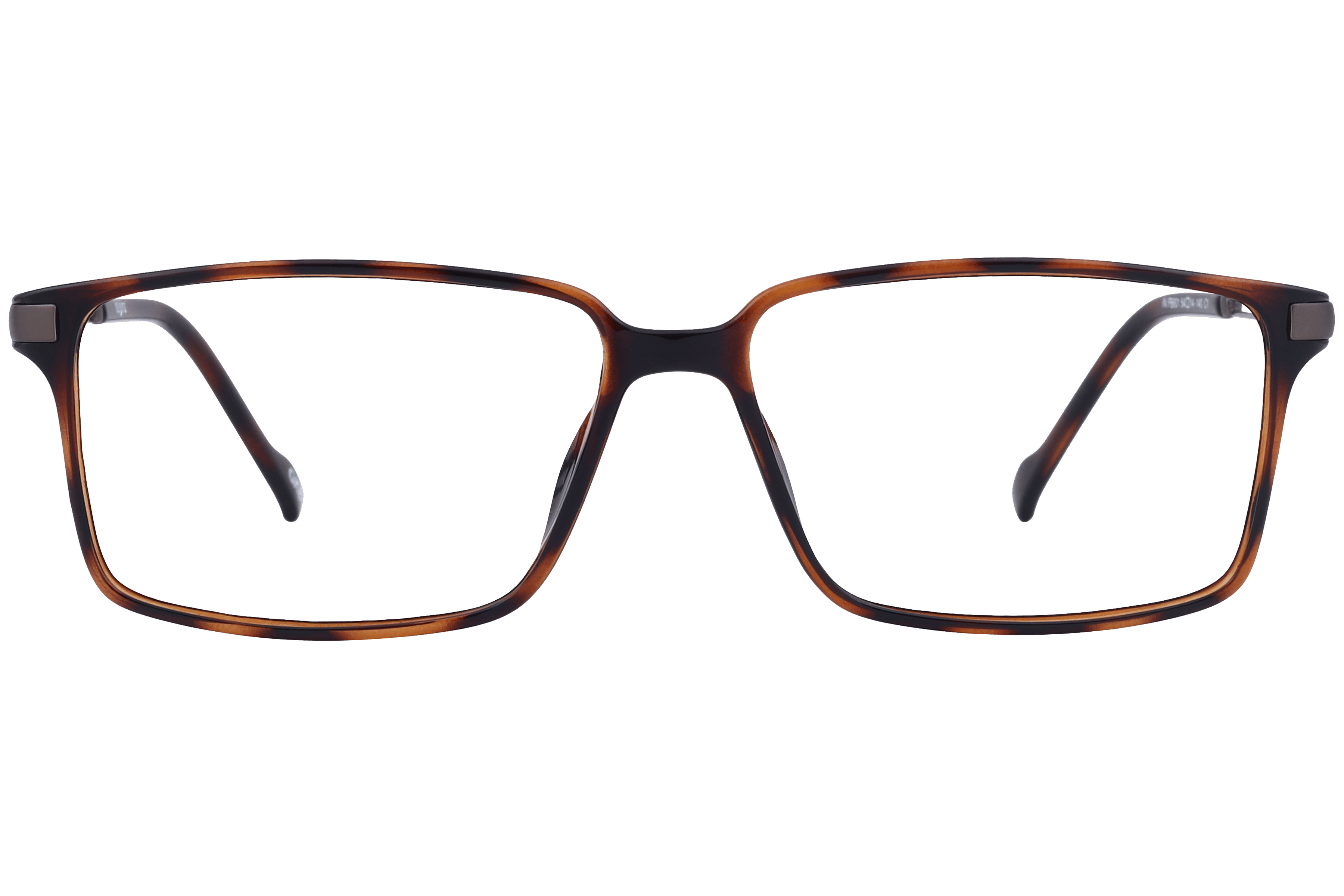 Inspira 6601 Frame Tortoise Male Full Metal Frame — Tortoise frame — view 2