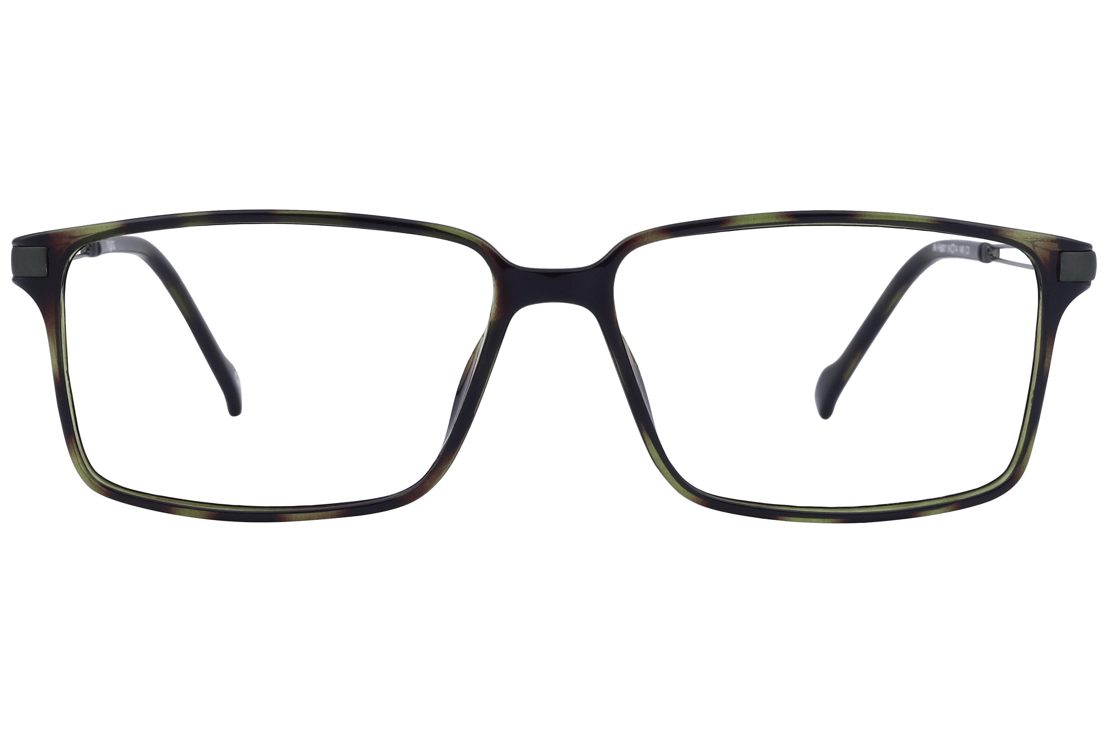 Inspira 6601 Frame Tortoise Male Full Metal Frame — Tortoise frame — view 2