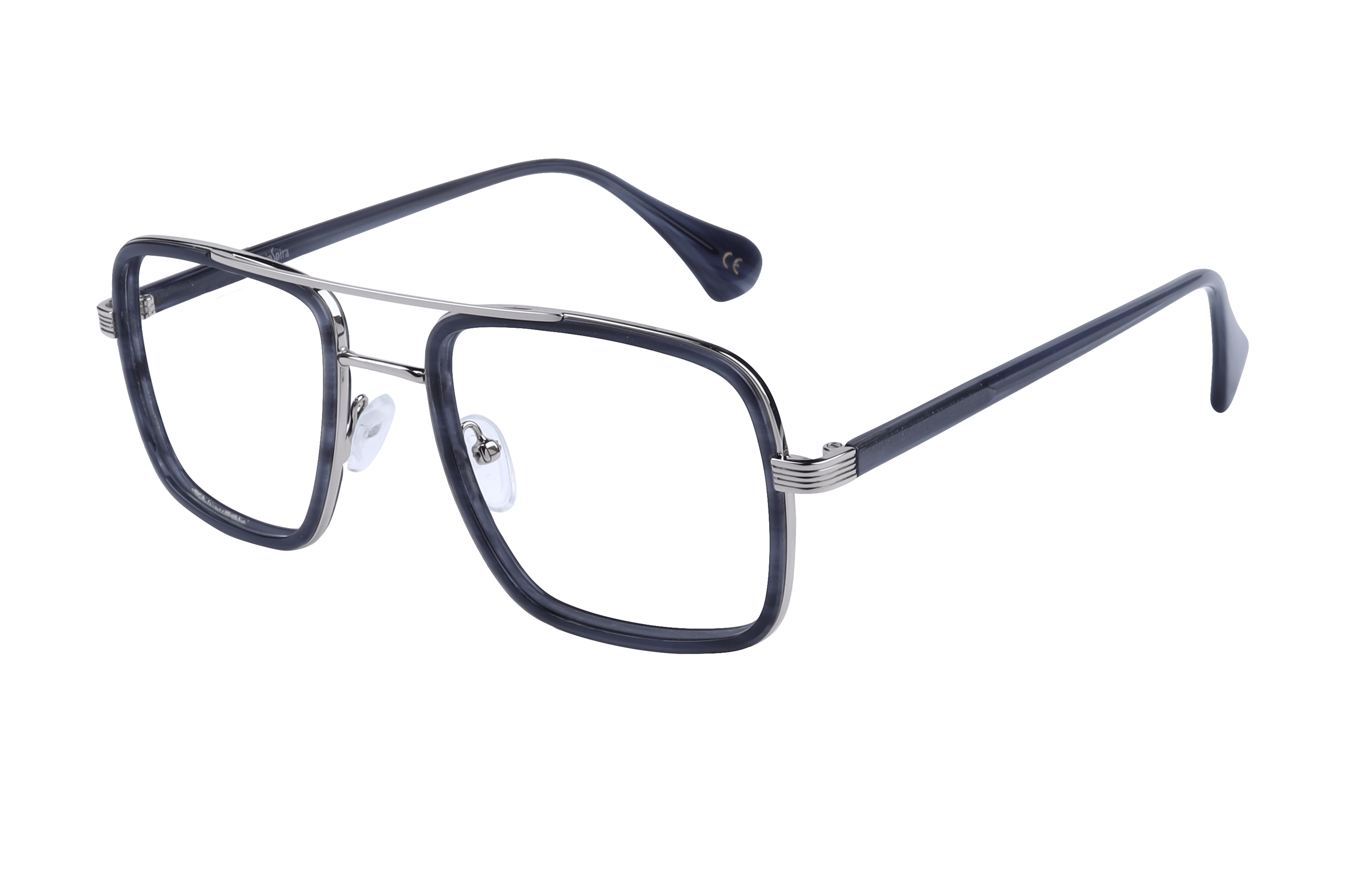 Inspira AS6442 Frame Blue Male Full Shell — Blue frame