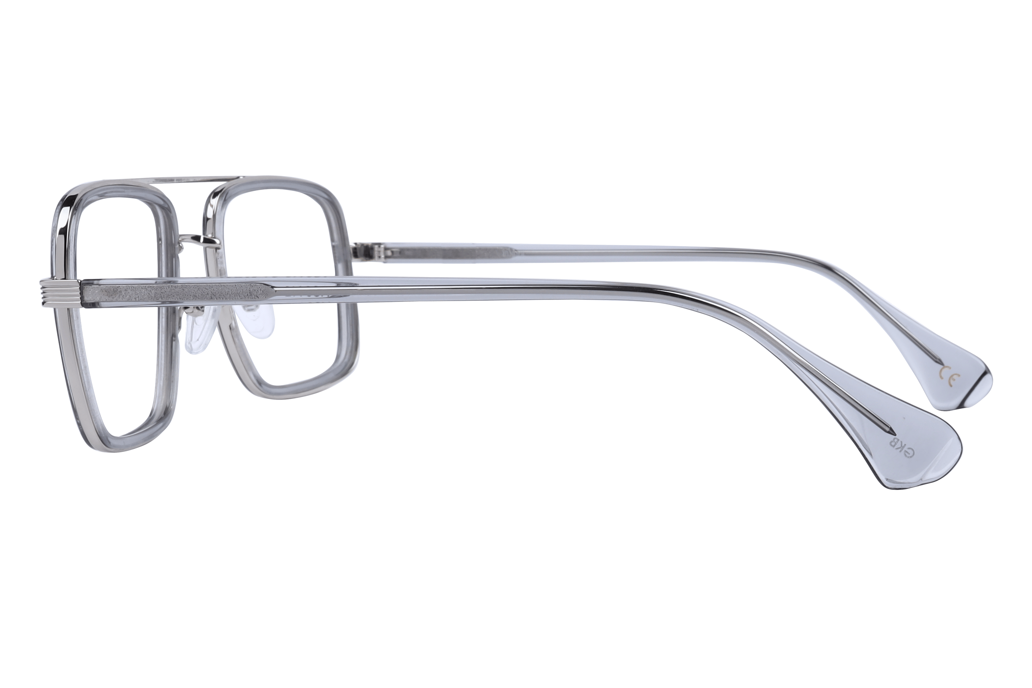 Inspira AS6442 Frame Transparent Male Full Shell Frame — Transparent frame — view 3