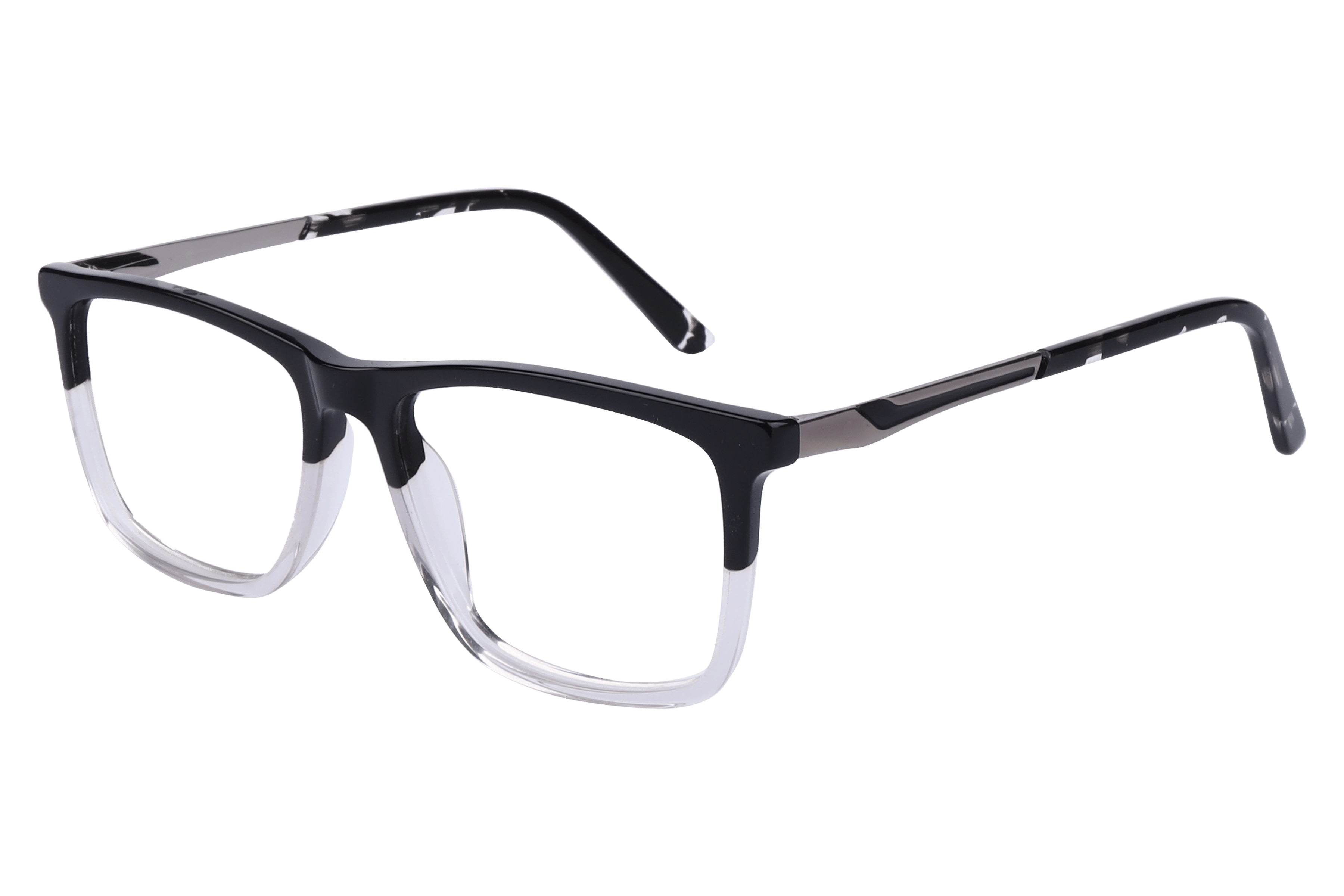 Inspira AC8034 Frame Black Male Full Metal — Black frame