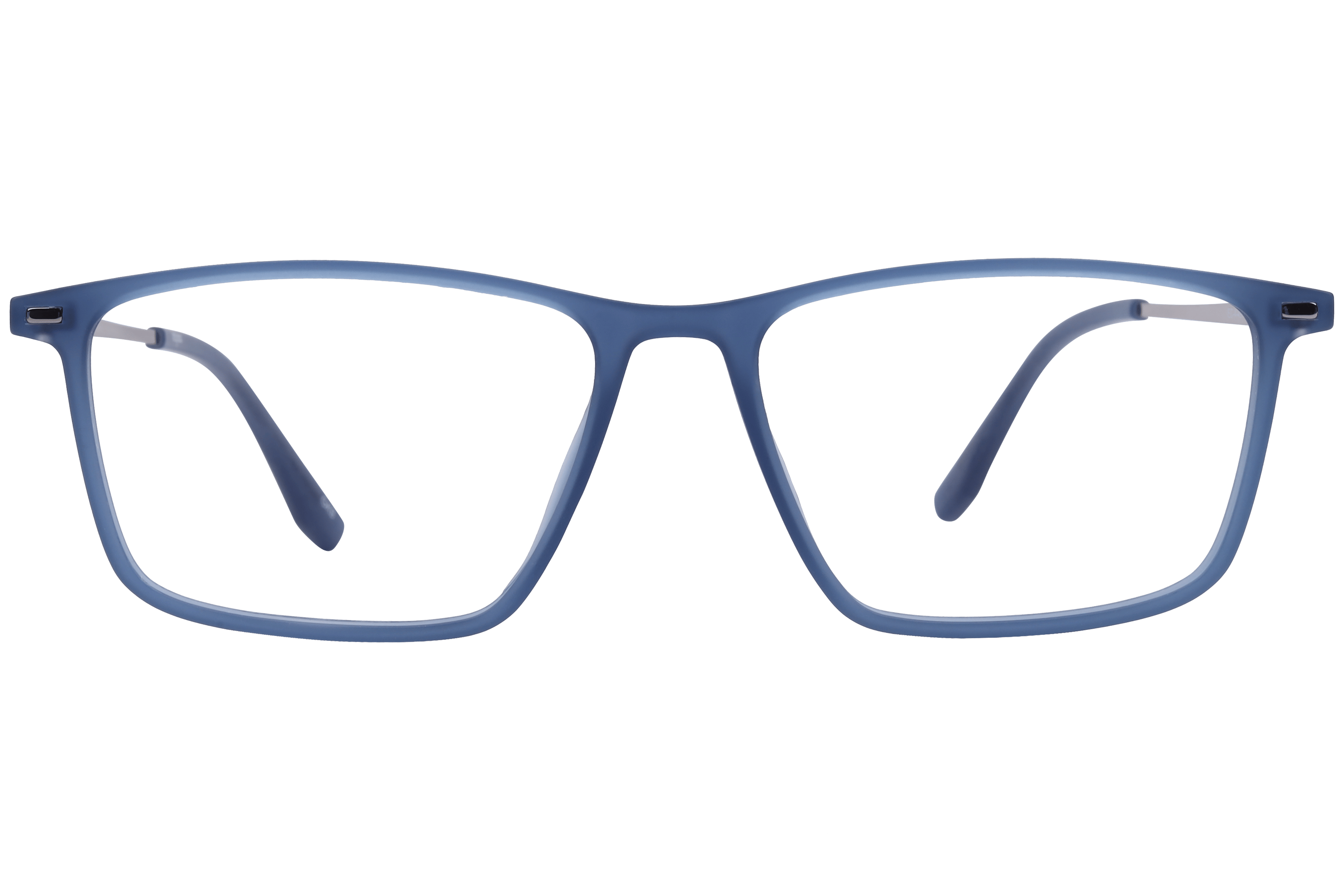 Inspira EC-4-491 Frame Matt Blue Male Full Metal Frame — Matt Blue frame — view 2
