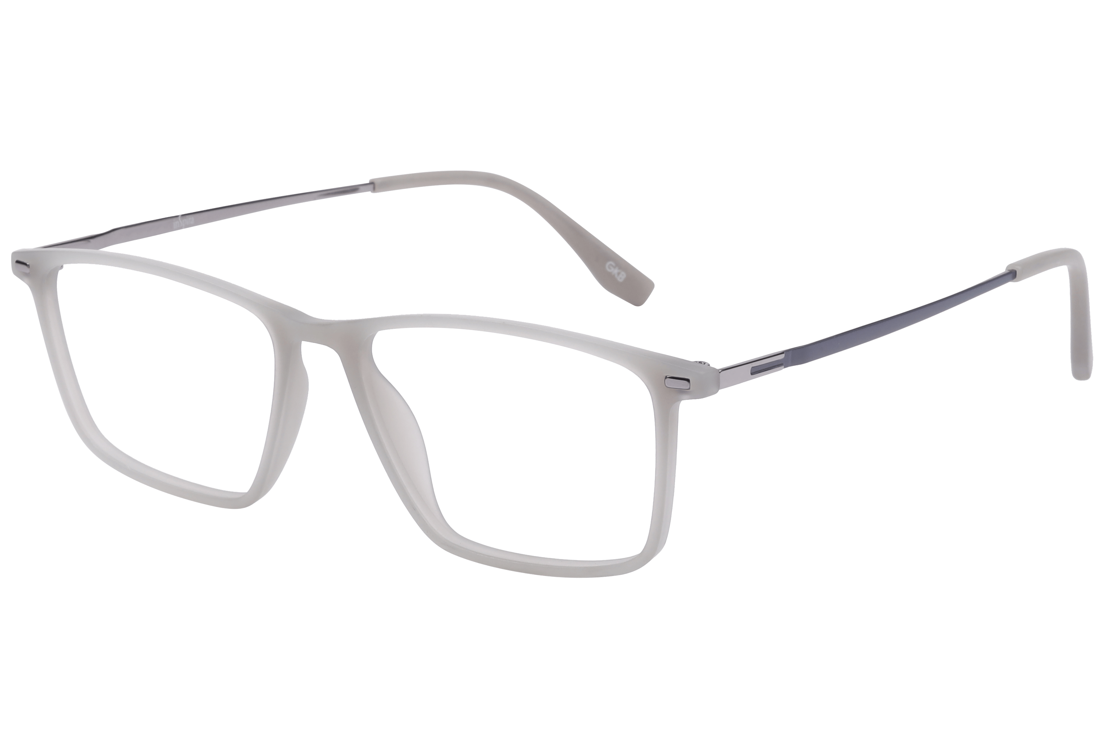Inspira EC-4-491 Frame Matt Grey Male Full Metal — Matt Grey frame