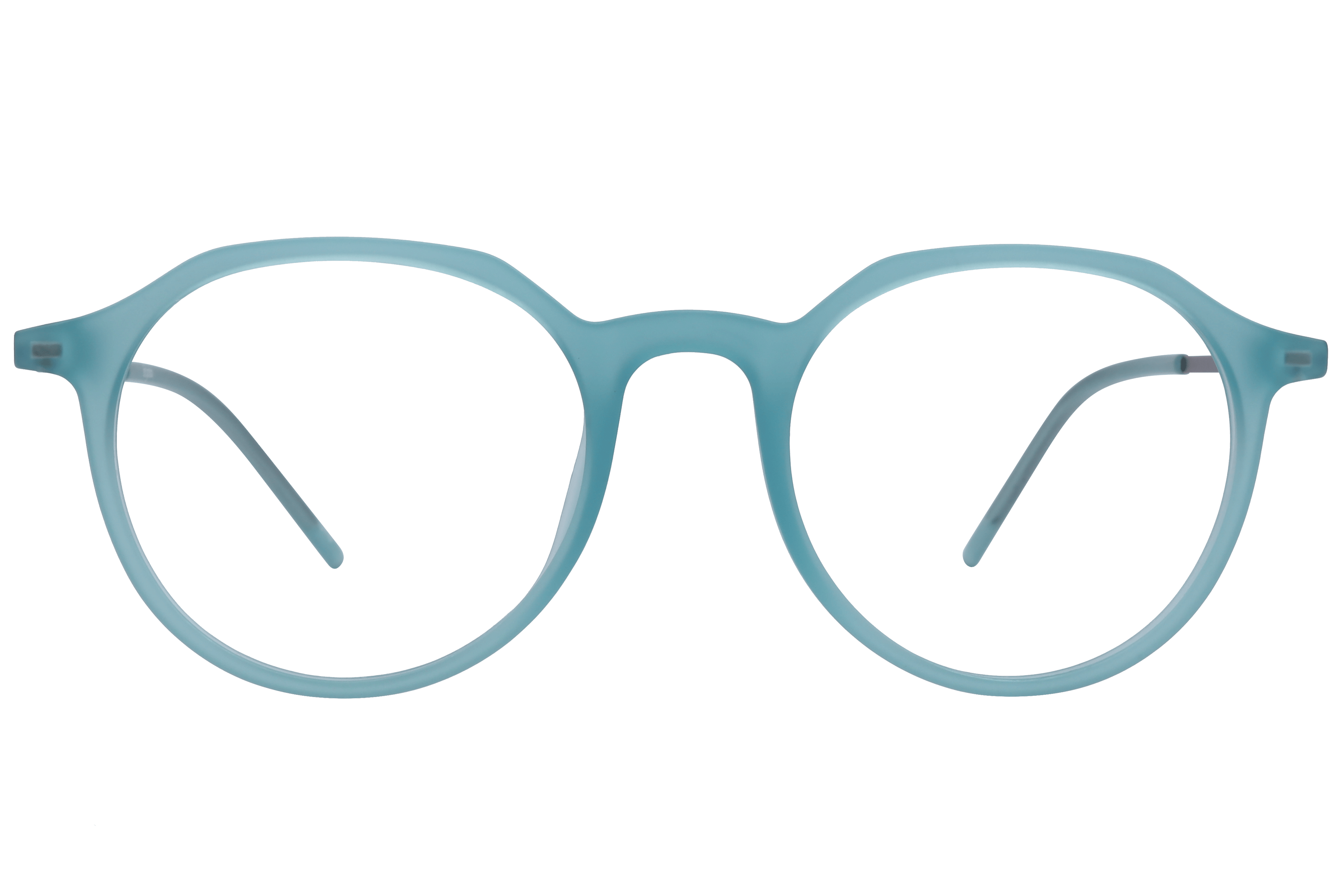 Inspira EC-4-497 Frame Matt Green Unisex Full Metal Frame — Matt Green frame — view 2