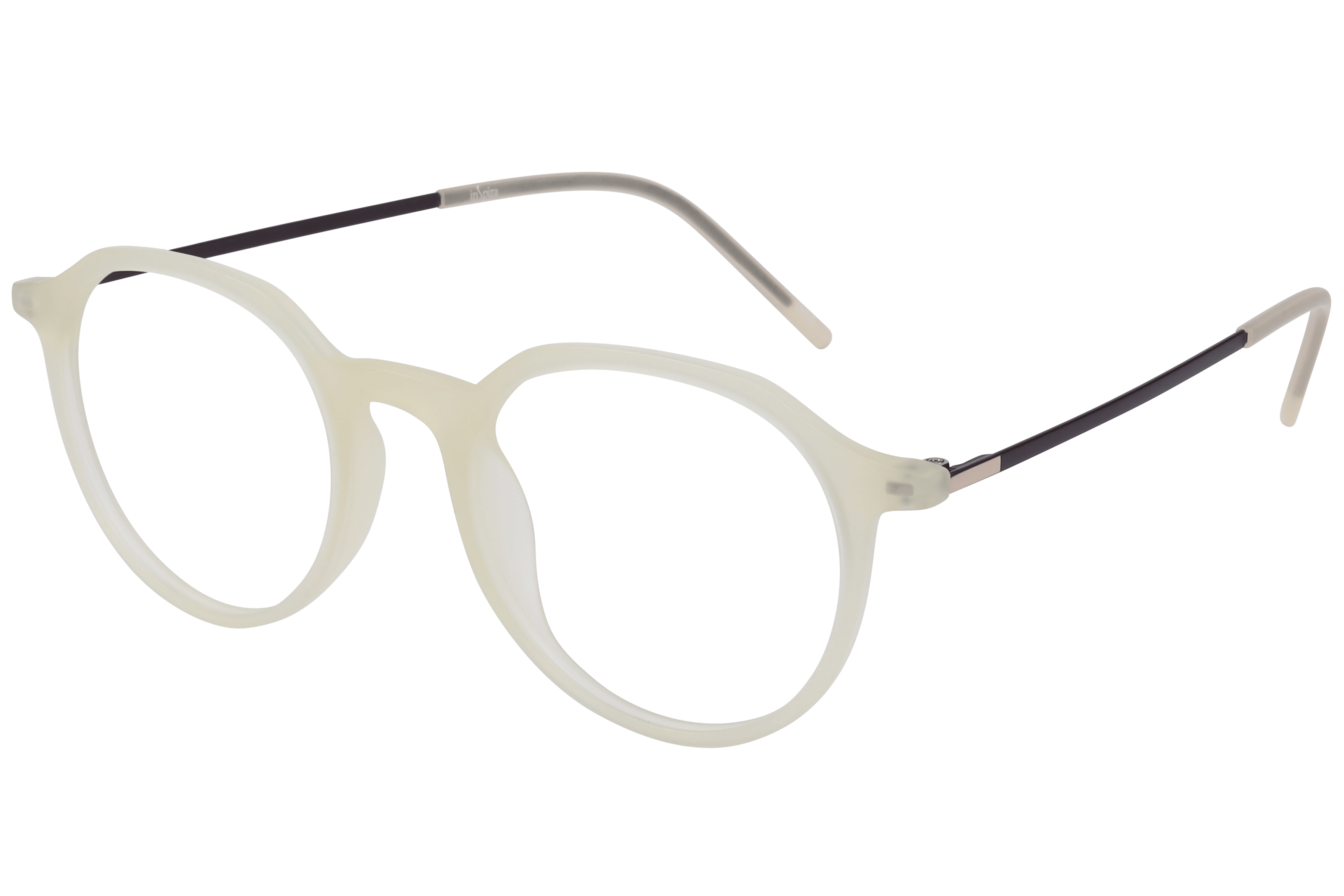Inspira EC-4-497 Frame Matt Yellow Unisex Full Metal — Matt Yellow frame