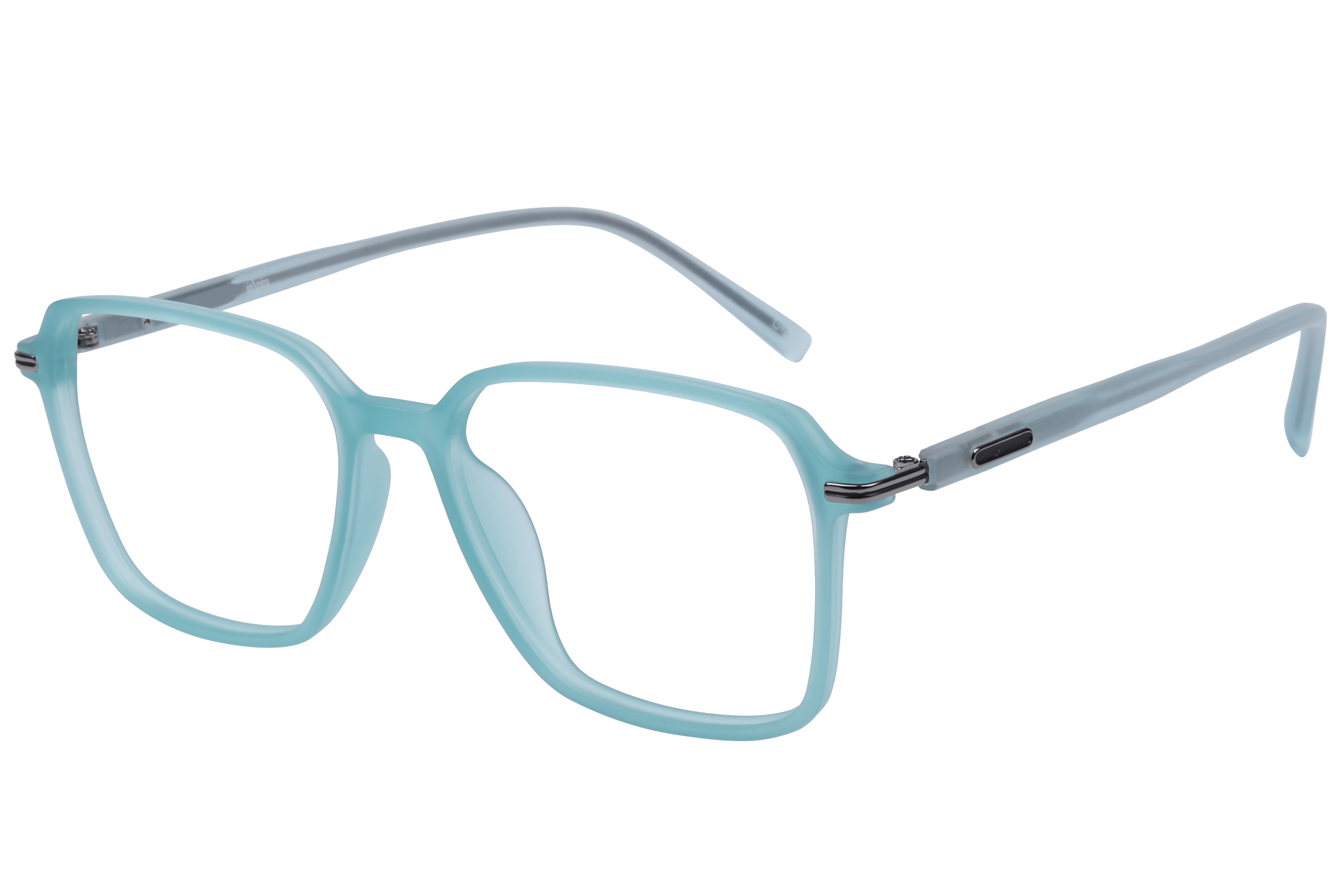 Inspira EC-4-493 Frame Matt Green Unisex Full Metal — Matt Green frame