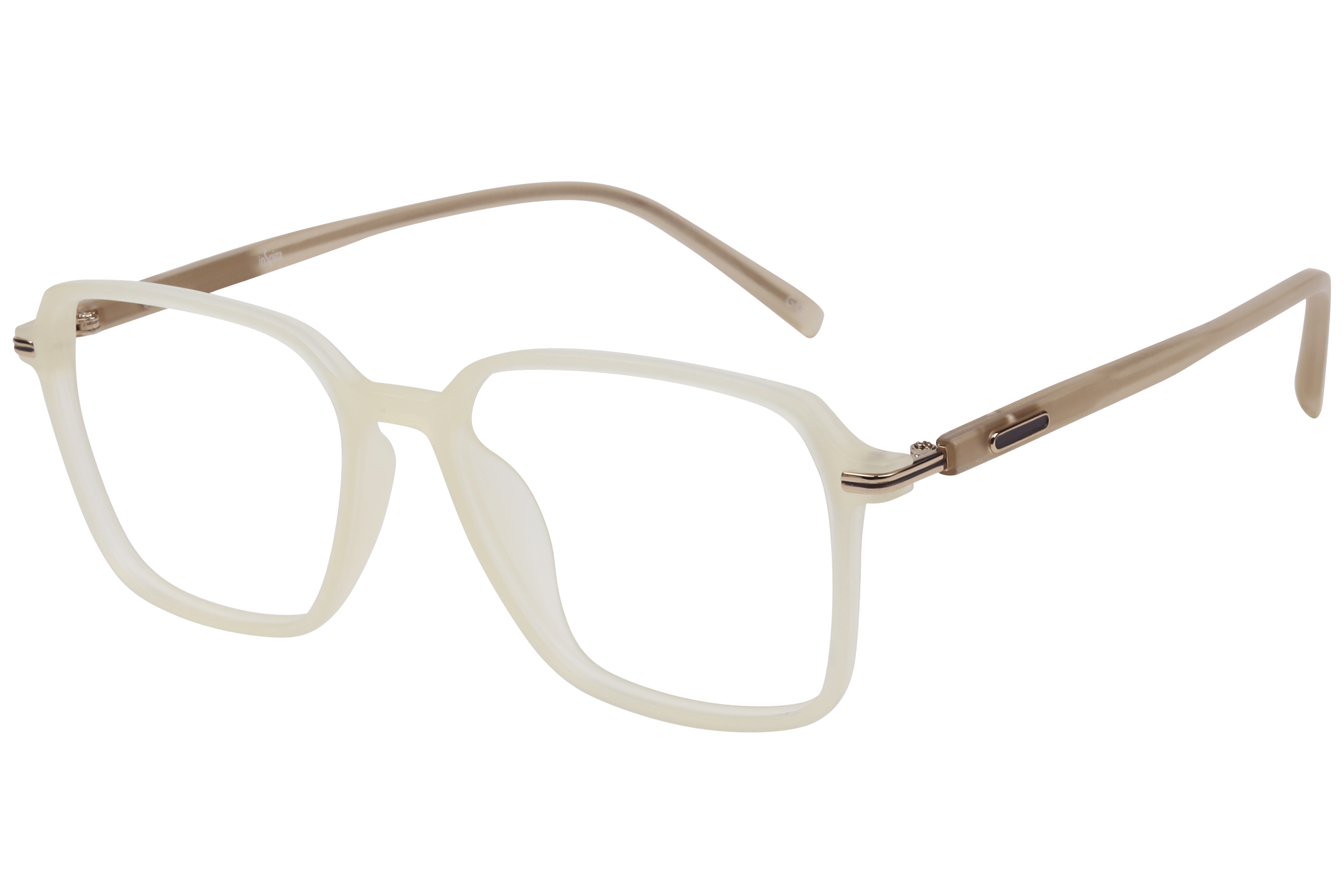 Inspira EC-4-493 Frame Matt Yellow Unisex Full Metal — Matt Yellow frame