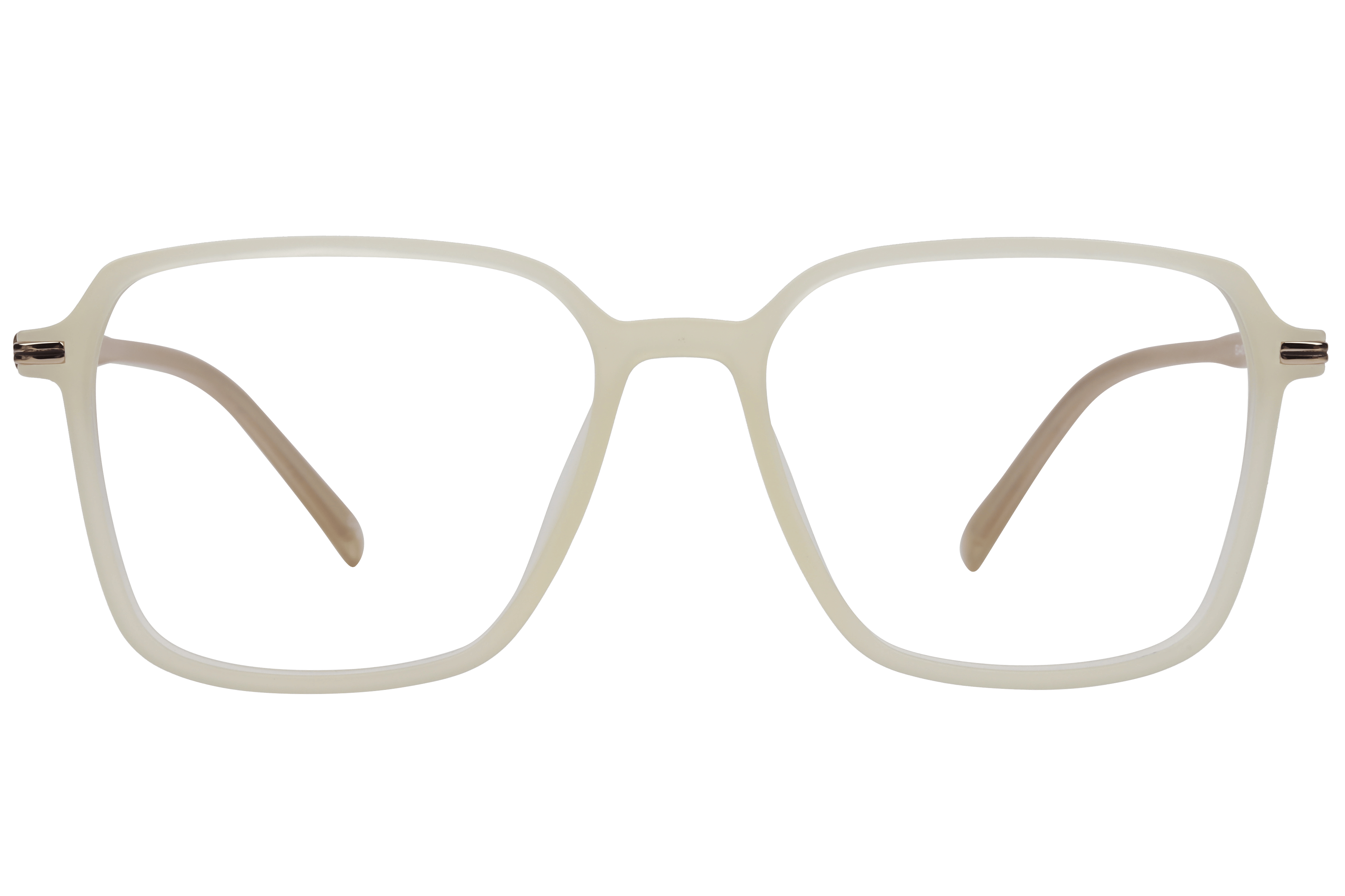 Inspira EC-4-493 Frame Matt Yellow Unisex Full Metal Frame — Matt Yellow frame — view 2