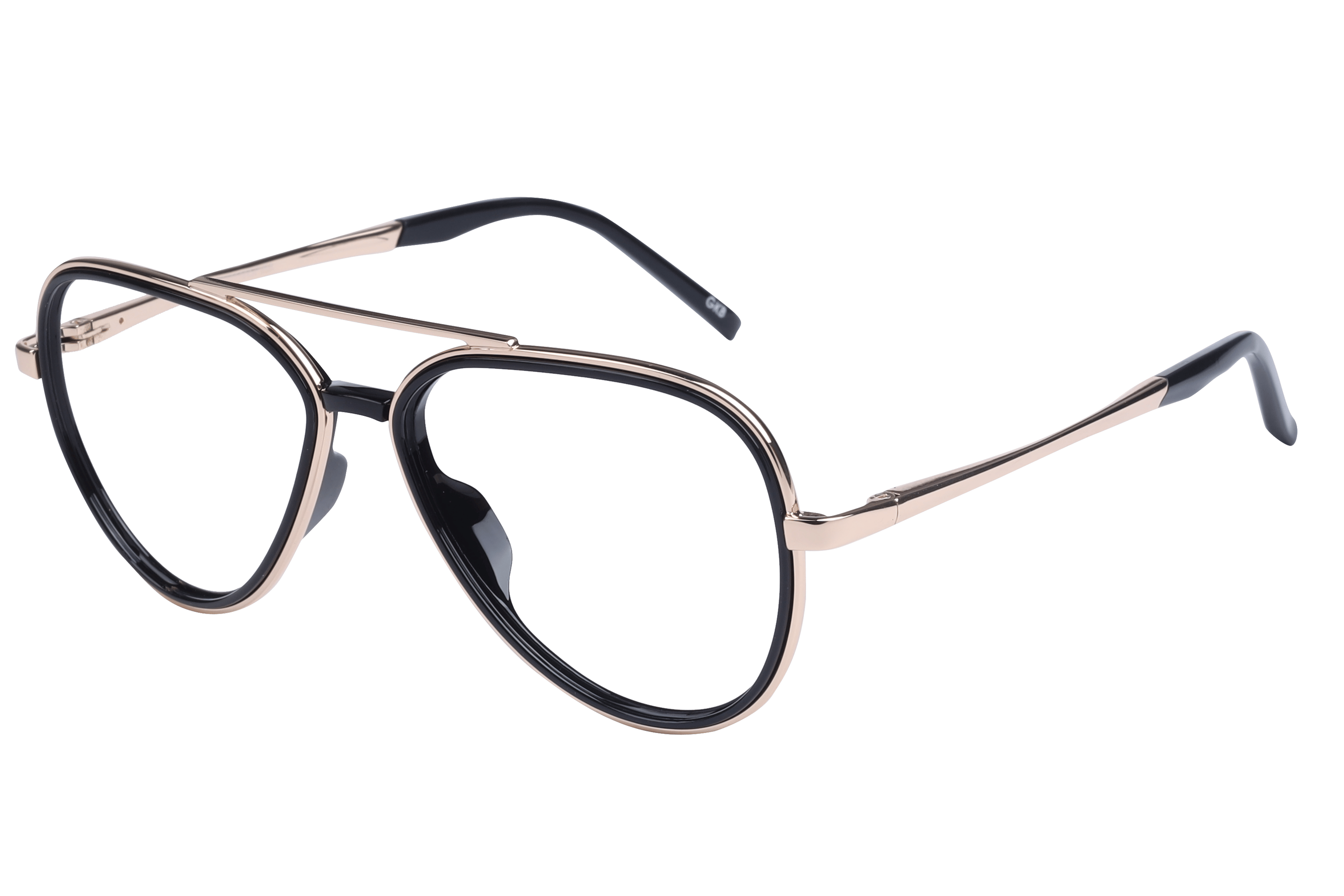Inspira OLD2217 Frame Black Male Full Metal — Black frame