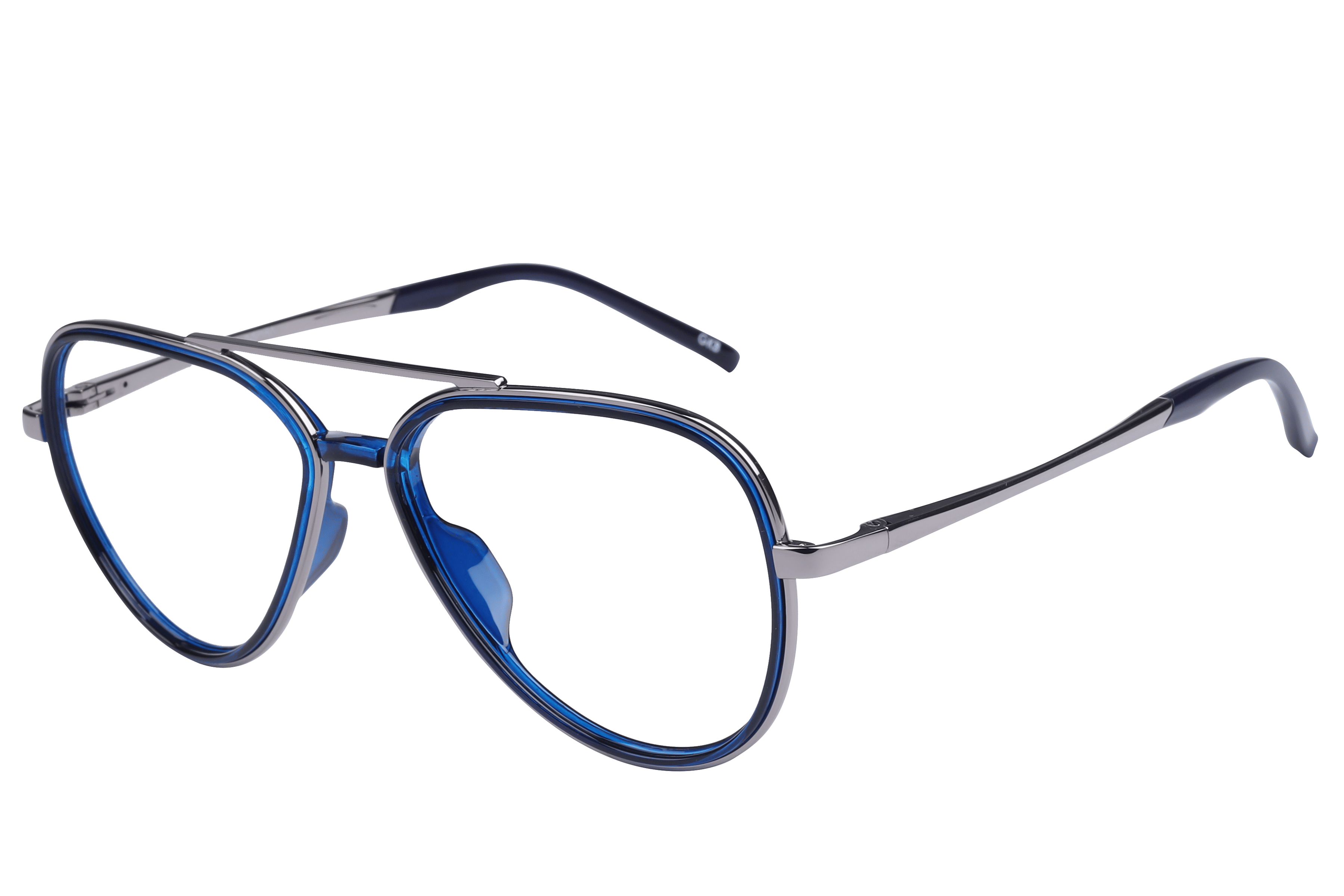 Inspira OLD2217 Frame Blue Male Full Metal — Blue frame