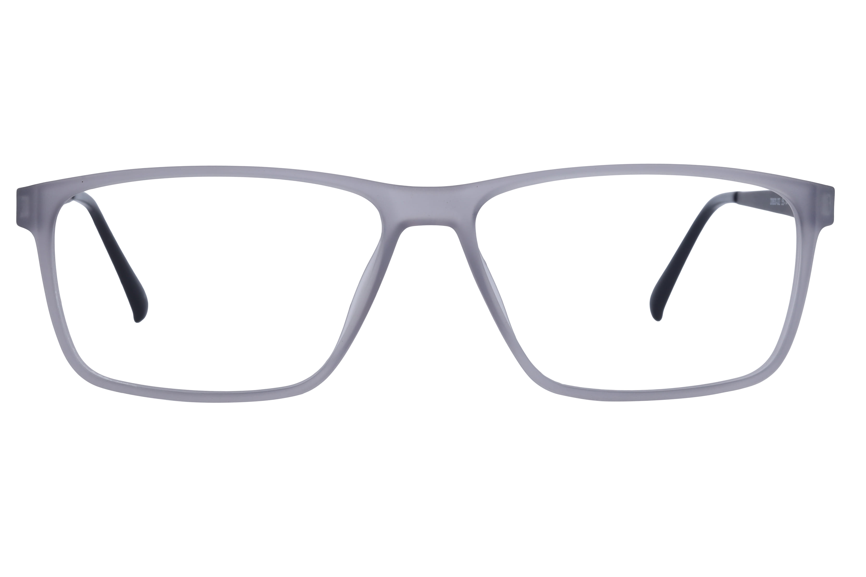 Inspira 20830-DZ Frame Transparent Grey Male Full Metal Frame — Transparent Grey frame — view 2