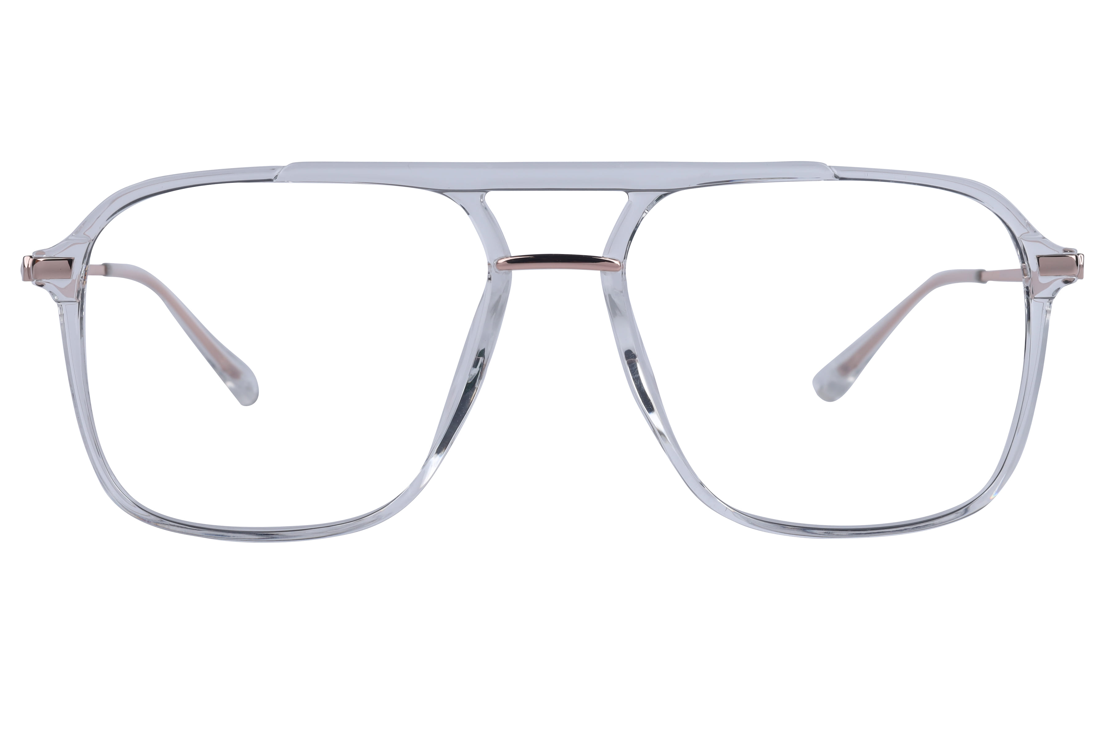 Inspira 50303-FW Frame Transparent Male Full Metal — Transparent frame