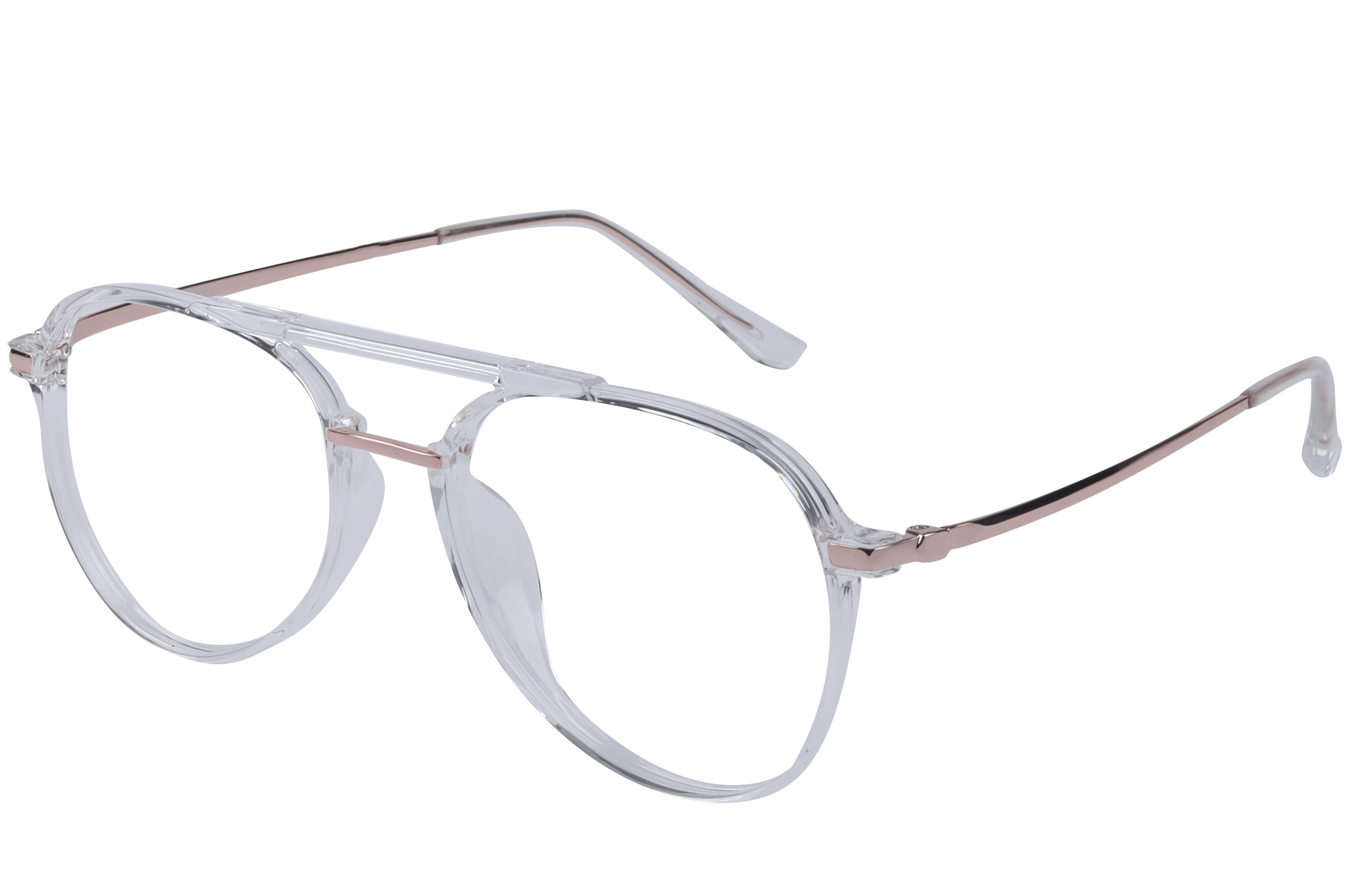 Inspira 50360-FW Frame Transparent Male Full Metal Frame — Transparent frame — view 1