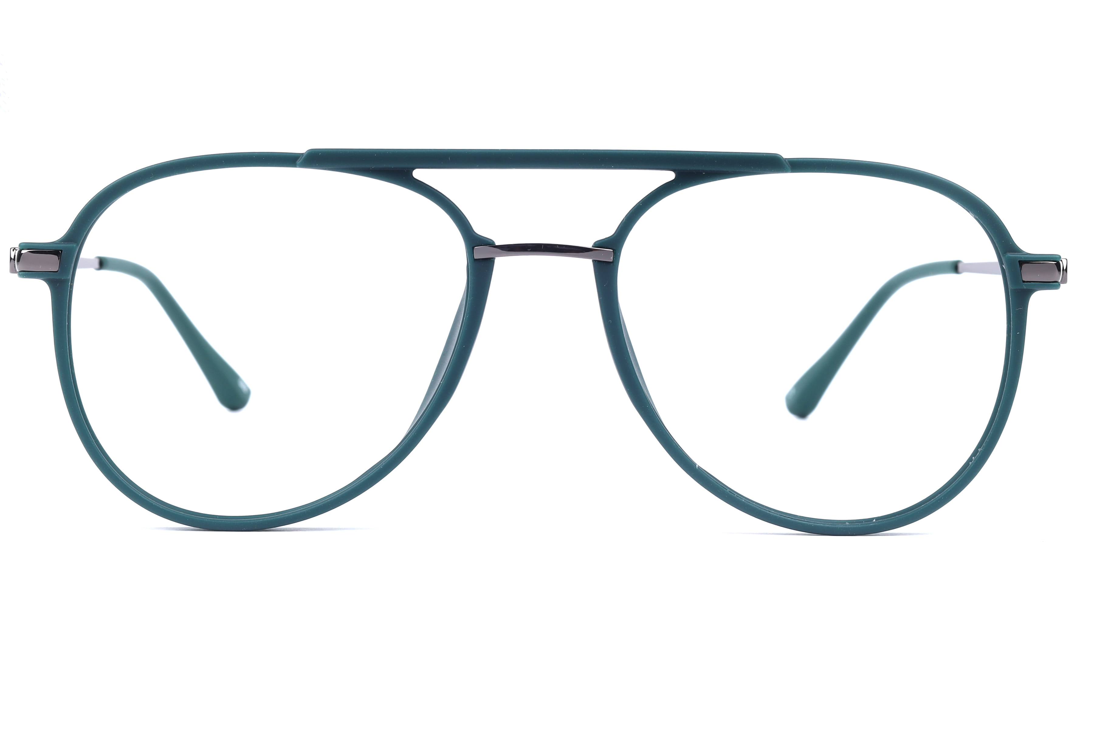 Inspira 50360-FW Frame Matt Green Male Full Metal Frame — Matt Green frame — view 2