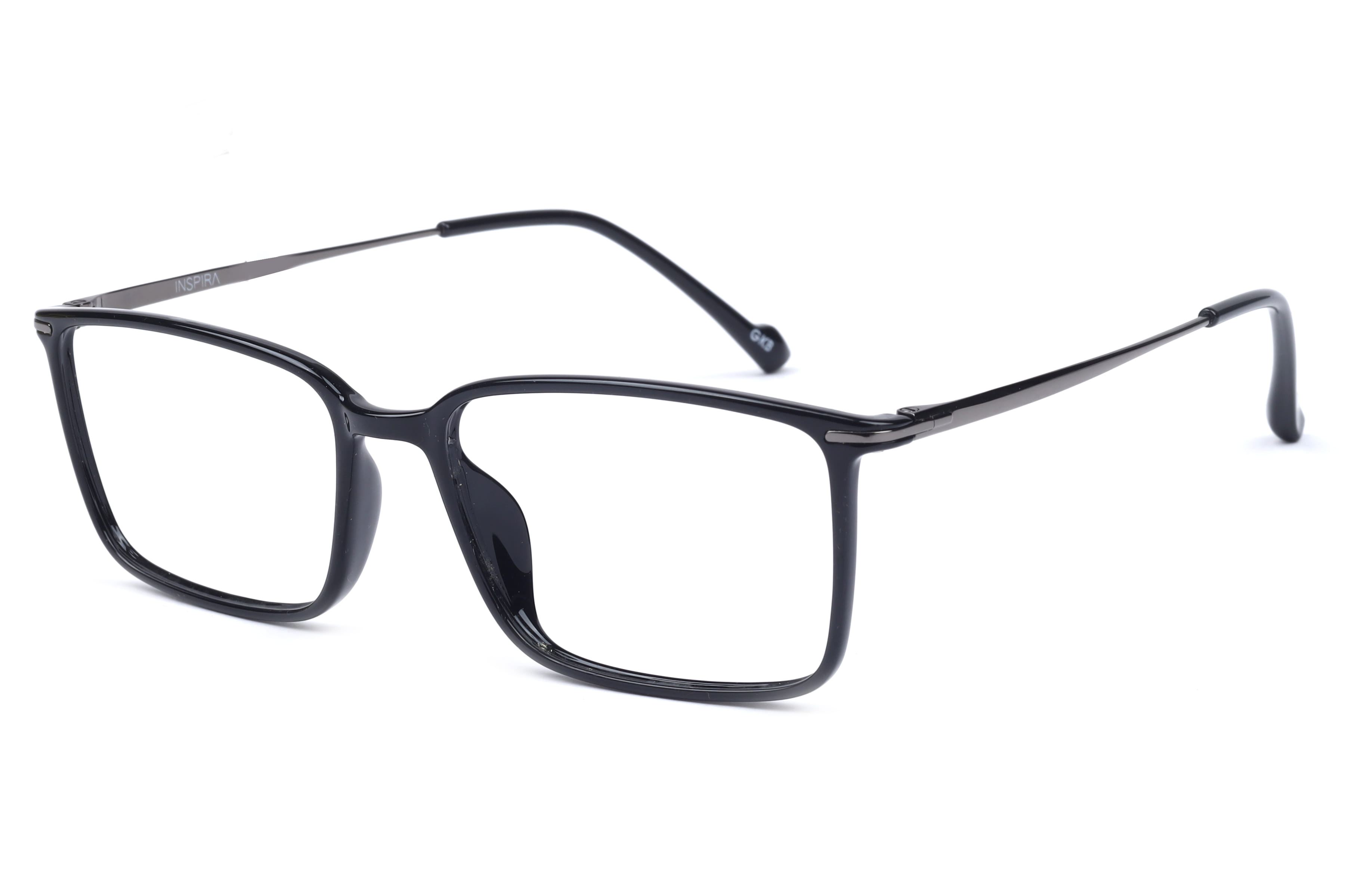 Inspira 40291-FW Frame Black Male Full Metal Frame — Black frame — view 1