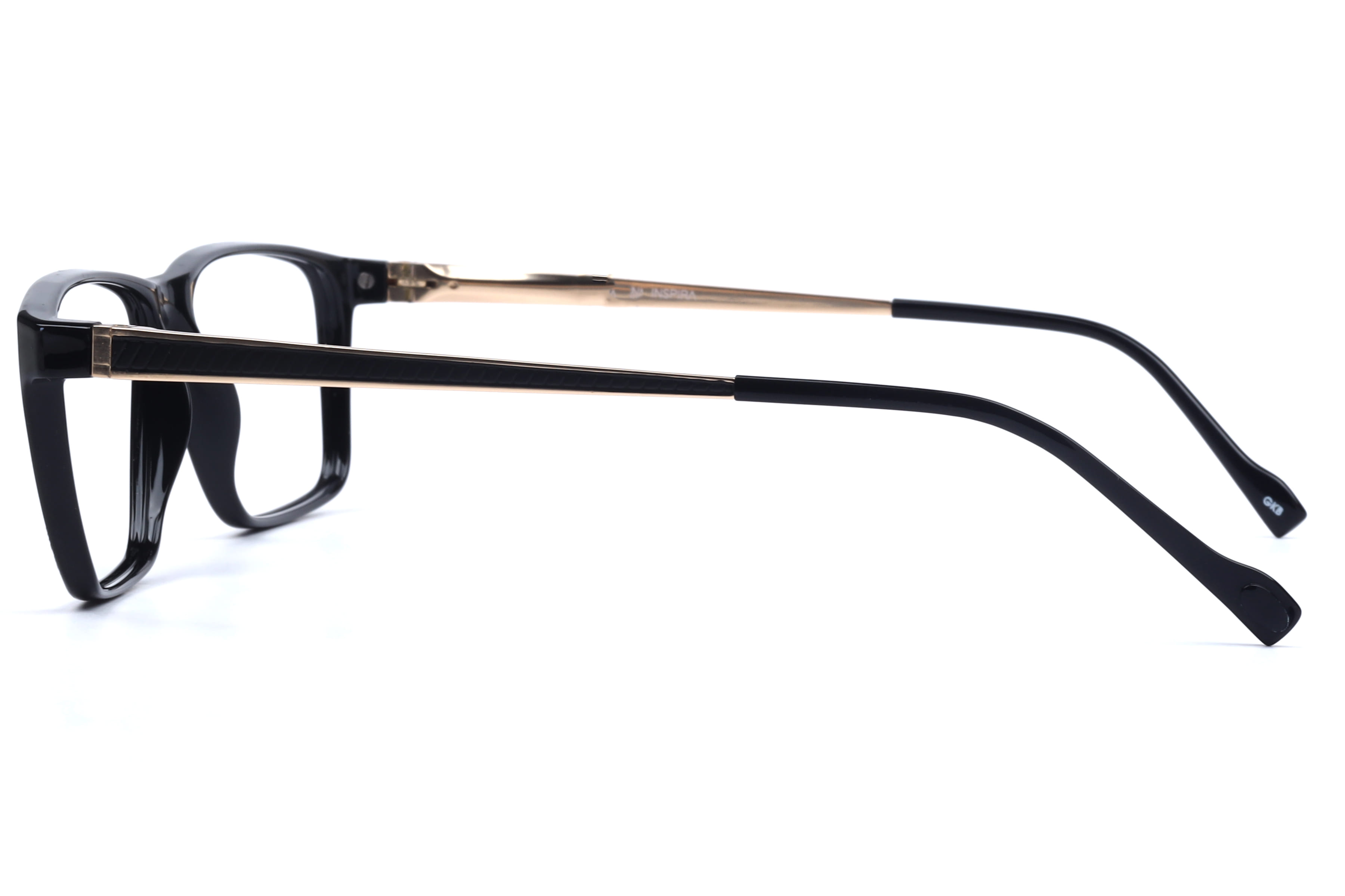 Inspira 20651-EW Frame Black Male Full Metal Frame — Black frame — view 2