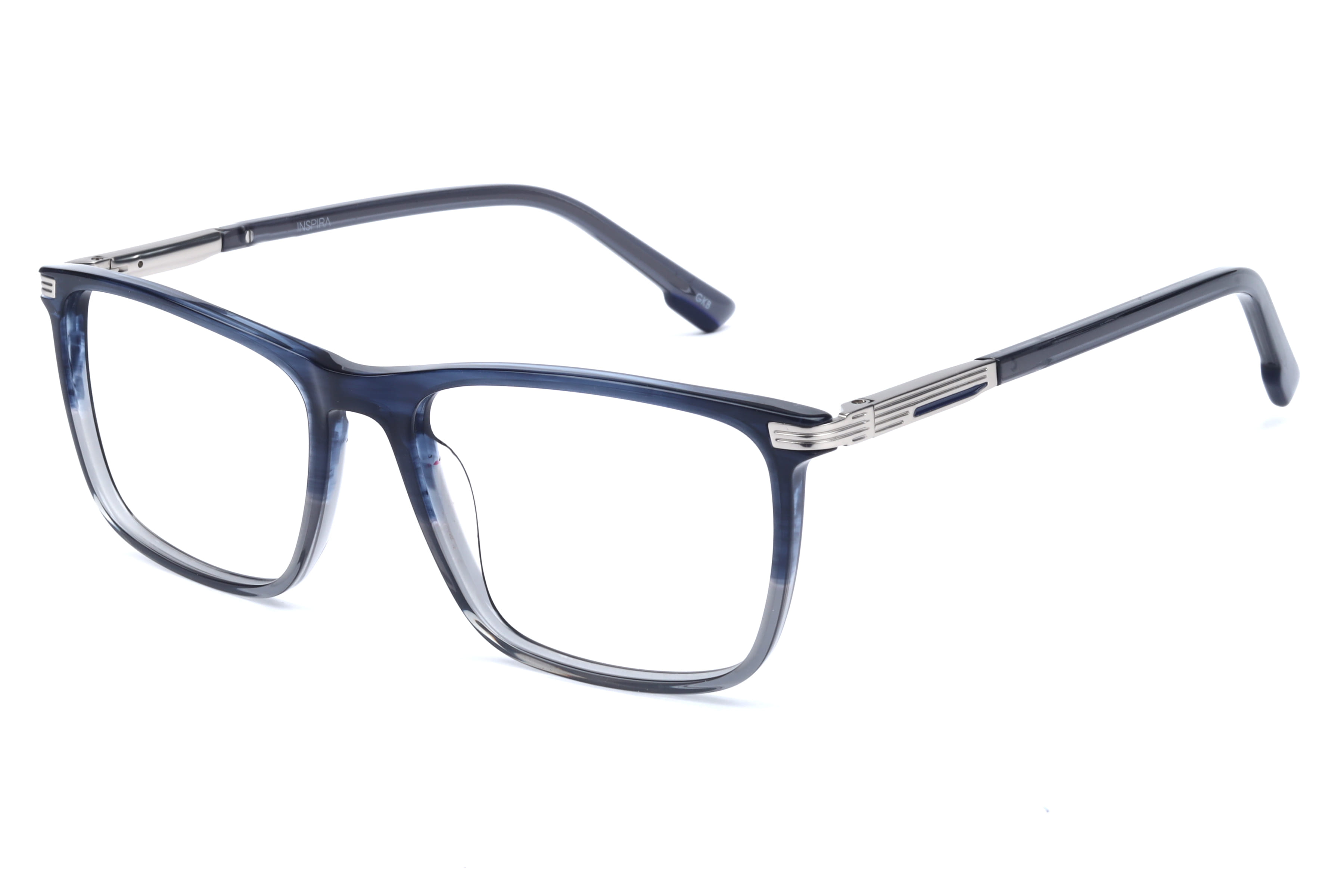 Inspira N3112 Frame Blue Male Full Metal Frame — Blue frame — view 1