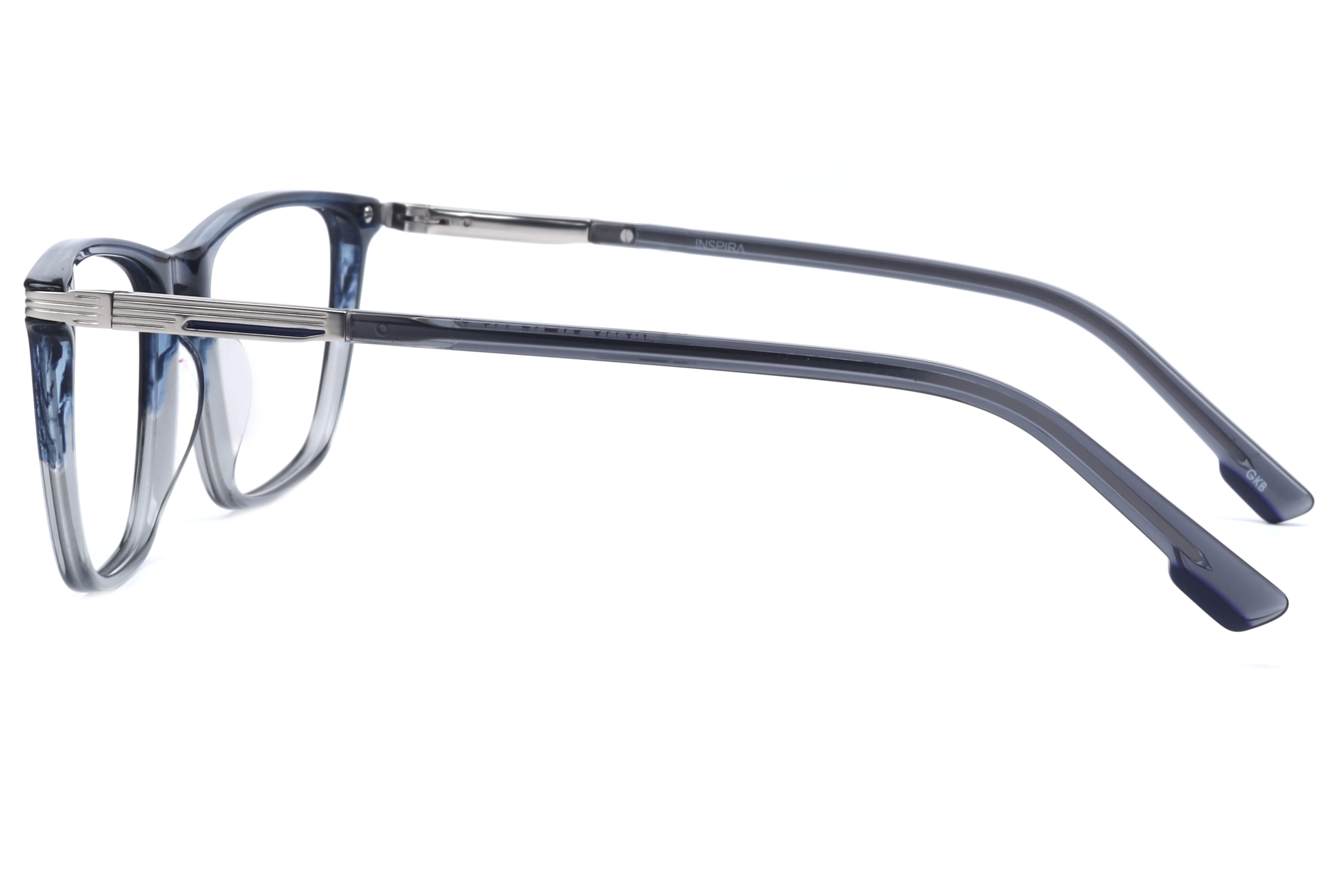 Inspira N3112 Frame Blue Male Full Metal Frame — Blue frame — view 2