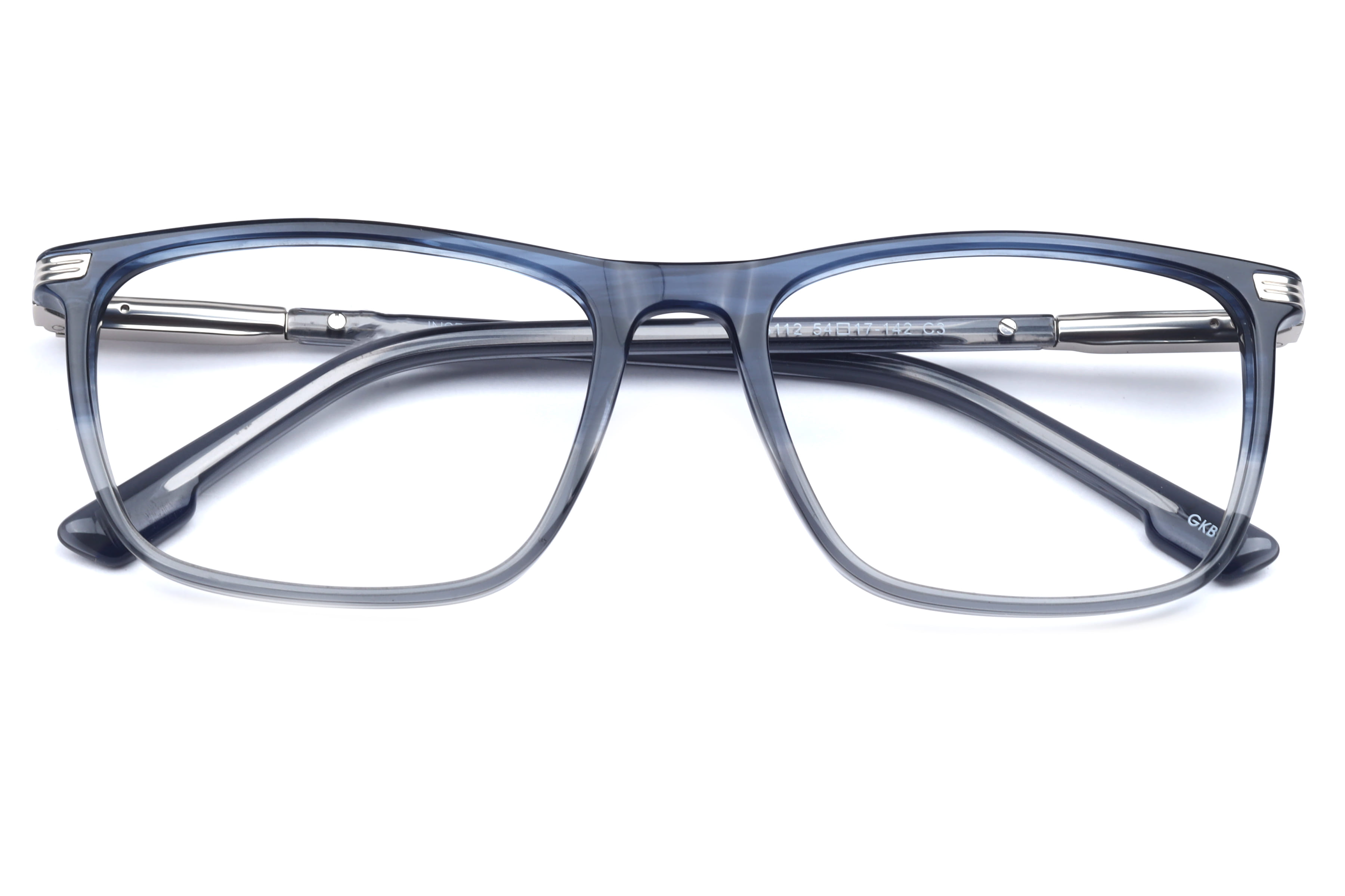 Inspira N3112 Frame Blue Male Full Metal Frame — Blue frame — view 3