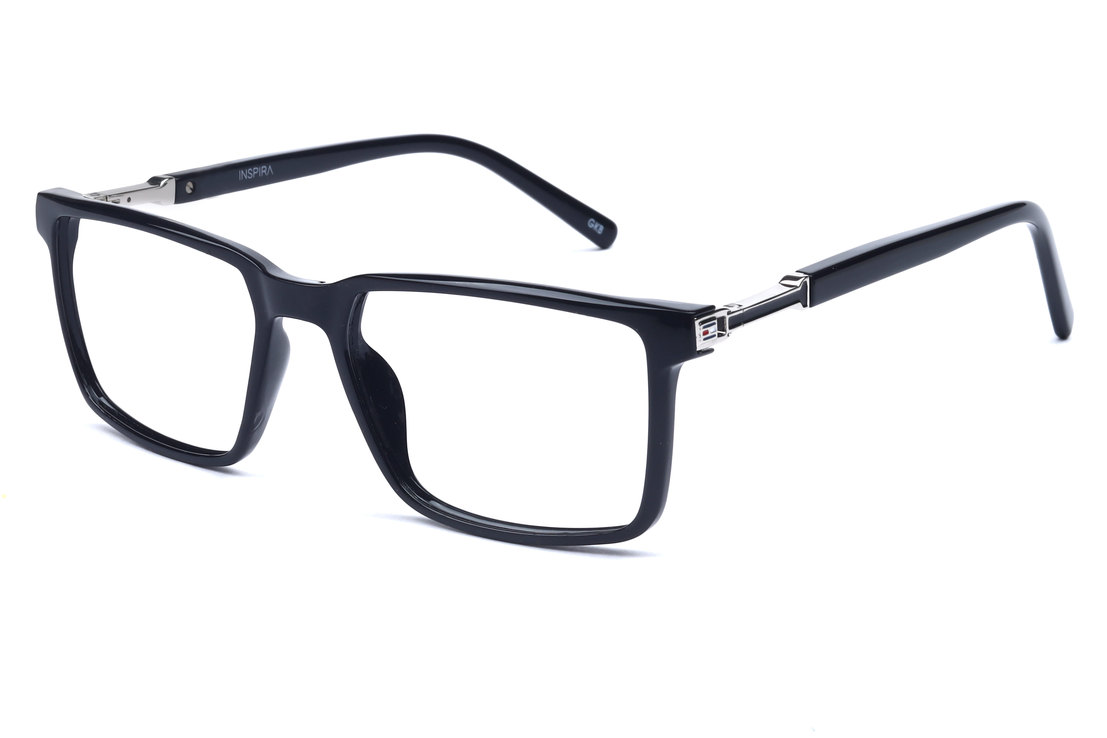 Inspira OLD6274T Frame Black Male Full Metal Frame — Black frame — view 1