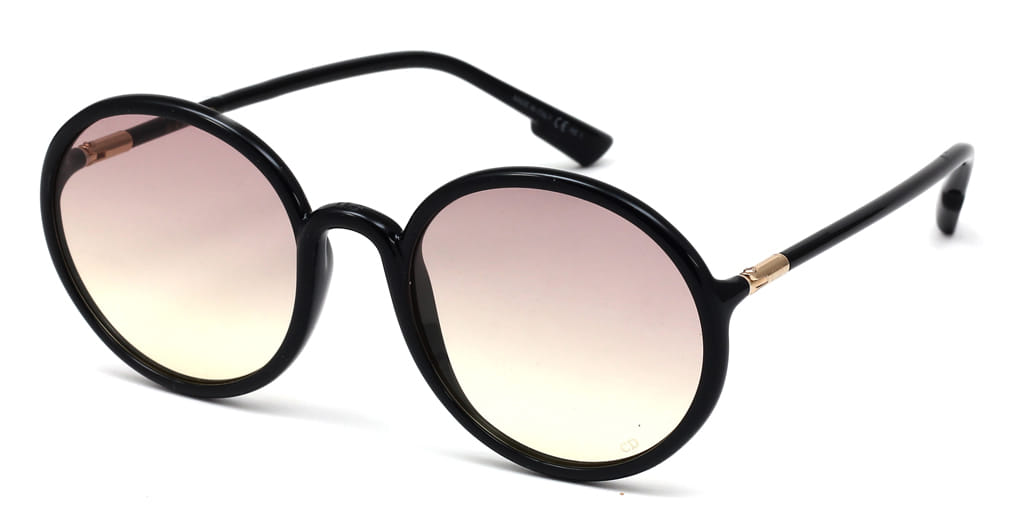 Christian Dior 807VC Sunglass Black Male Full Shell — Black frame