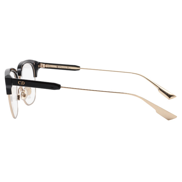 Christian Dior MYDIORO2 Frame Gold Male Full Metal Frame — Gold frame — view 4