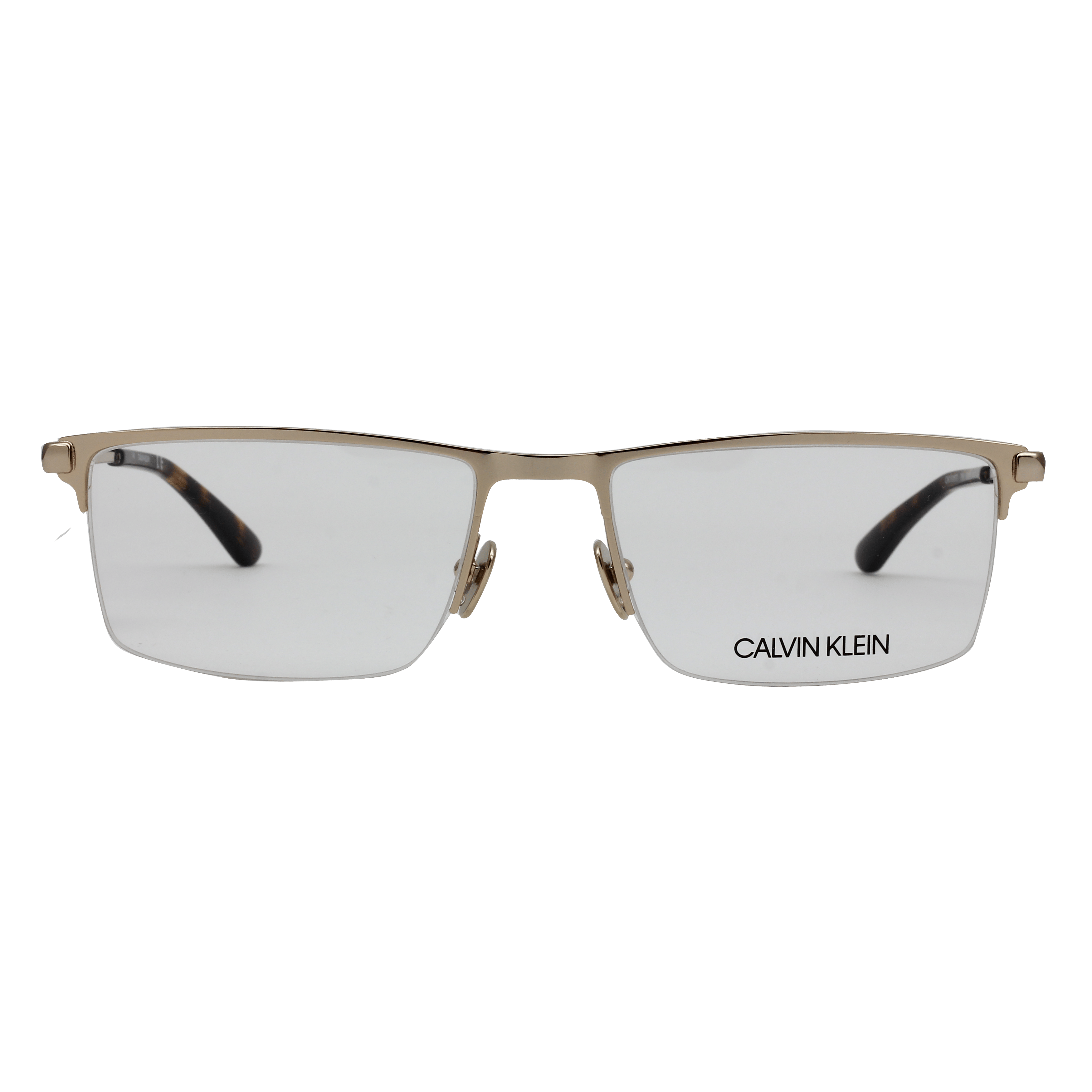 Calvin Klein CK19107I Frame Gold Male Full Metal Frame — Gold frame — view 2