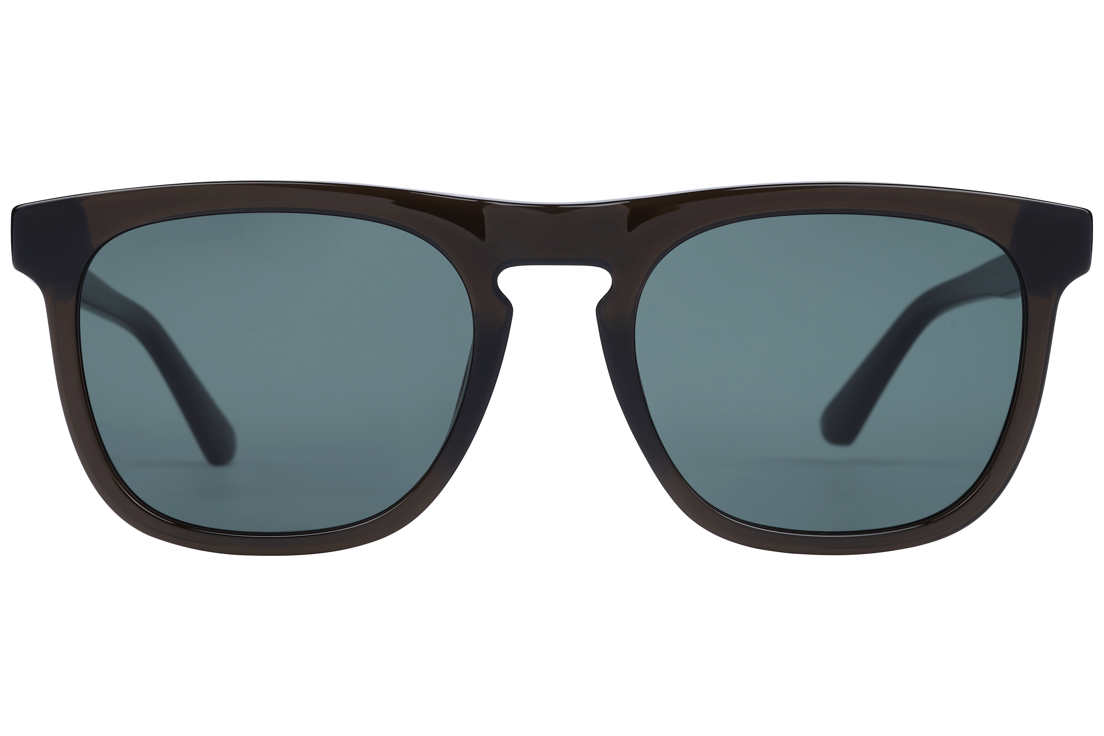 Calvin Klein CK23534S Sunglass Transparent Green Male Full S — Transparent Green frame