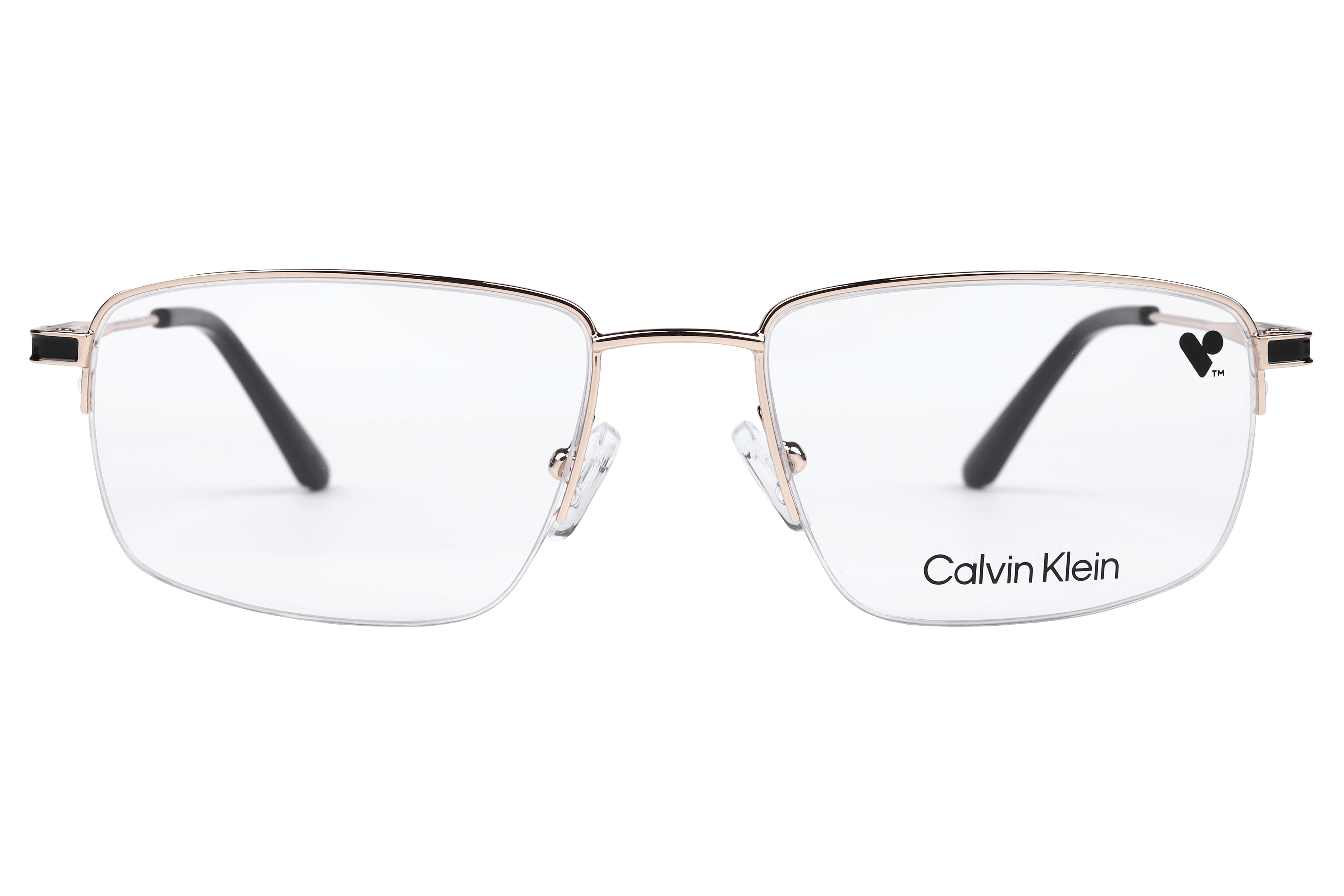Calvin Klein CK23116LBI Frame Gold Male Supra Metal Frame — Gold frame