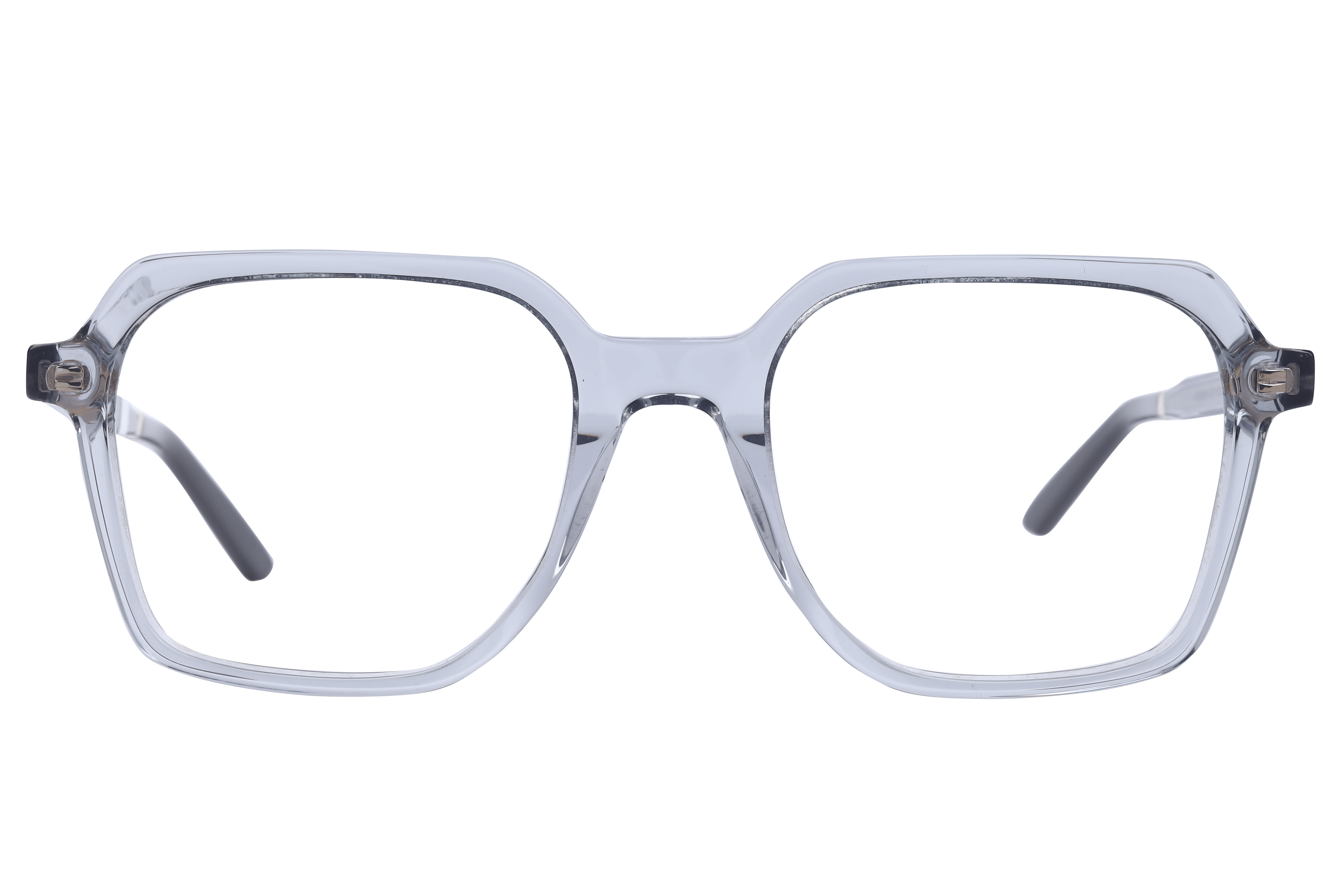 Calvin Klein CK23534LBI Frame Transparent Grey Male Full She Frame — Transparent Grey frame