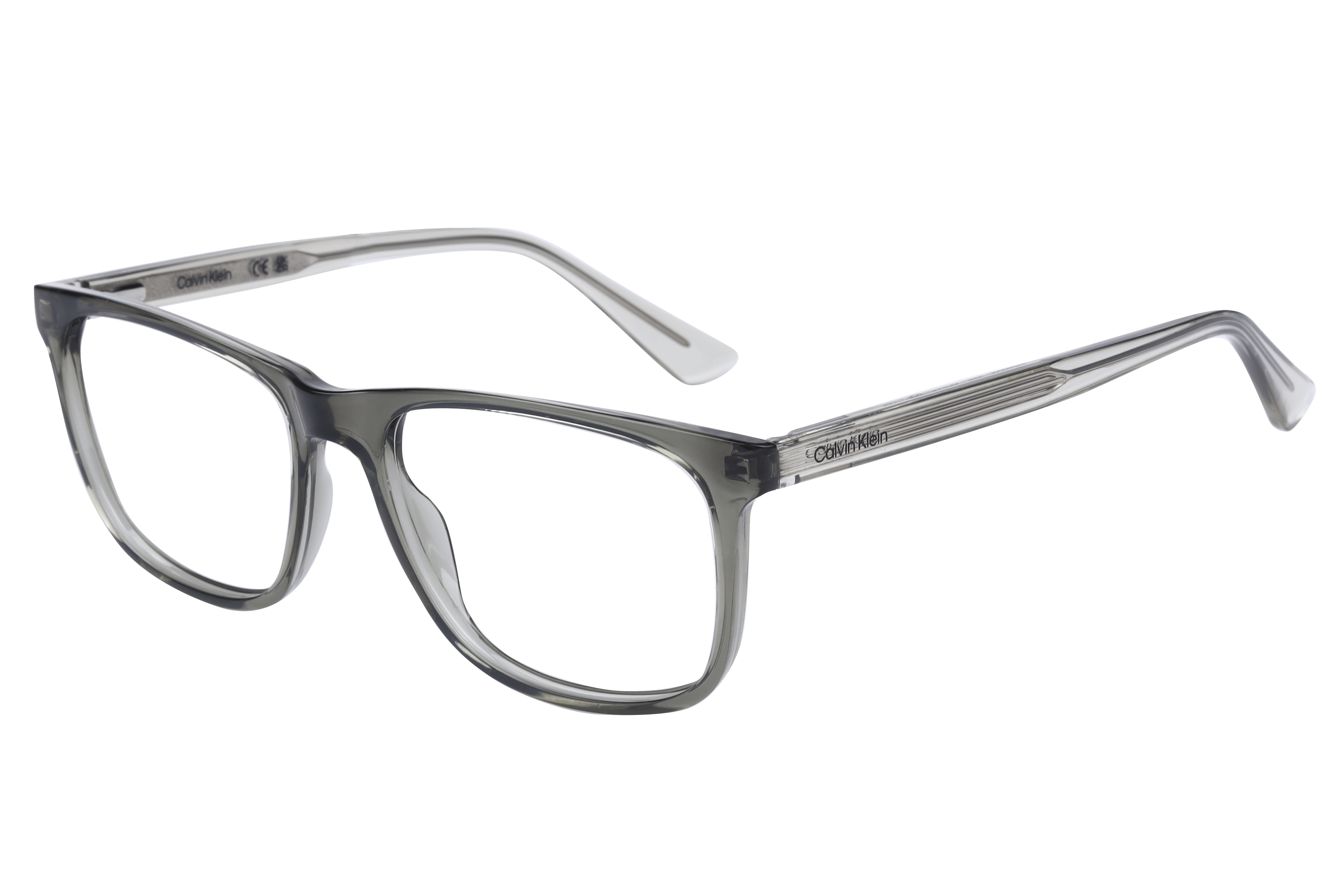 Calvin Klein CK23548 Frame Transparent Green Male Full Shell Frame — Transparent Green frame — alternate view