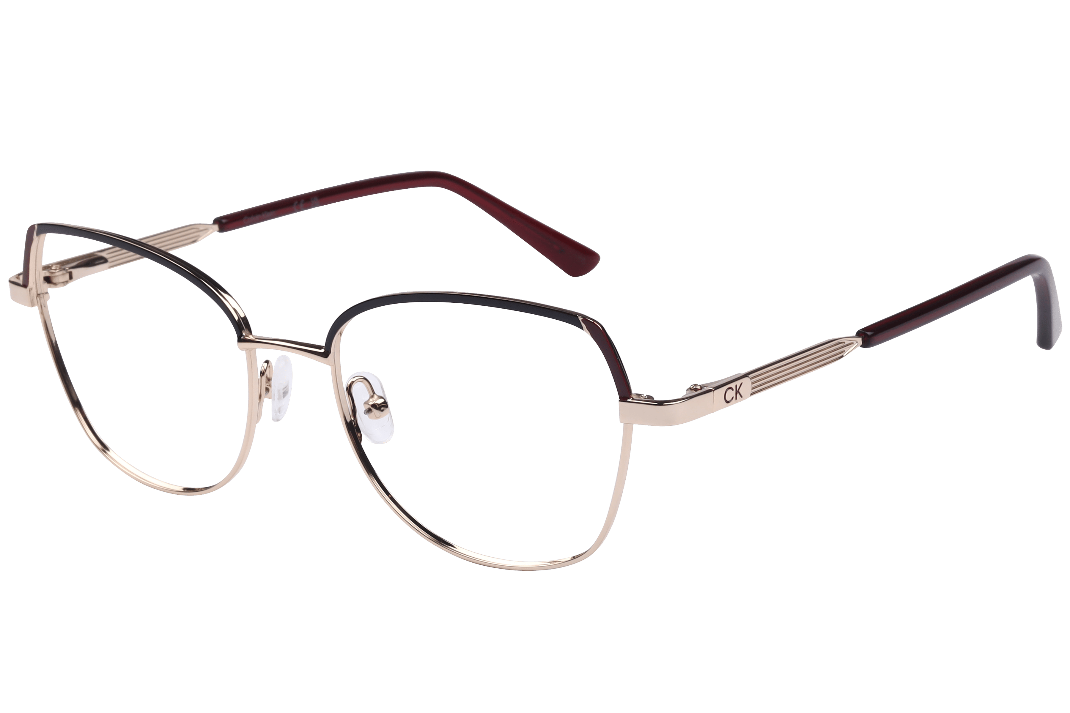 Calvin Klein CK23113LBI Frame Gold - Full Metal Frame — Gold frame — alternate view